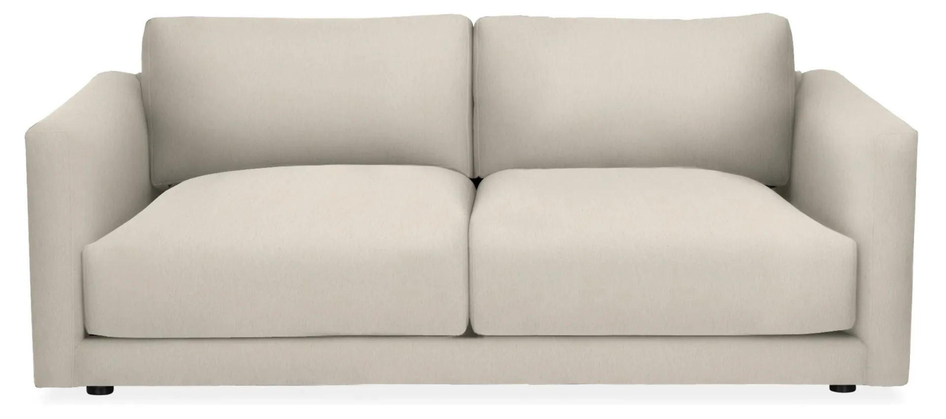 Clemens Deep 80" Sofa in Flint Bone