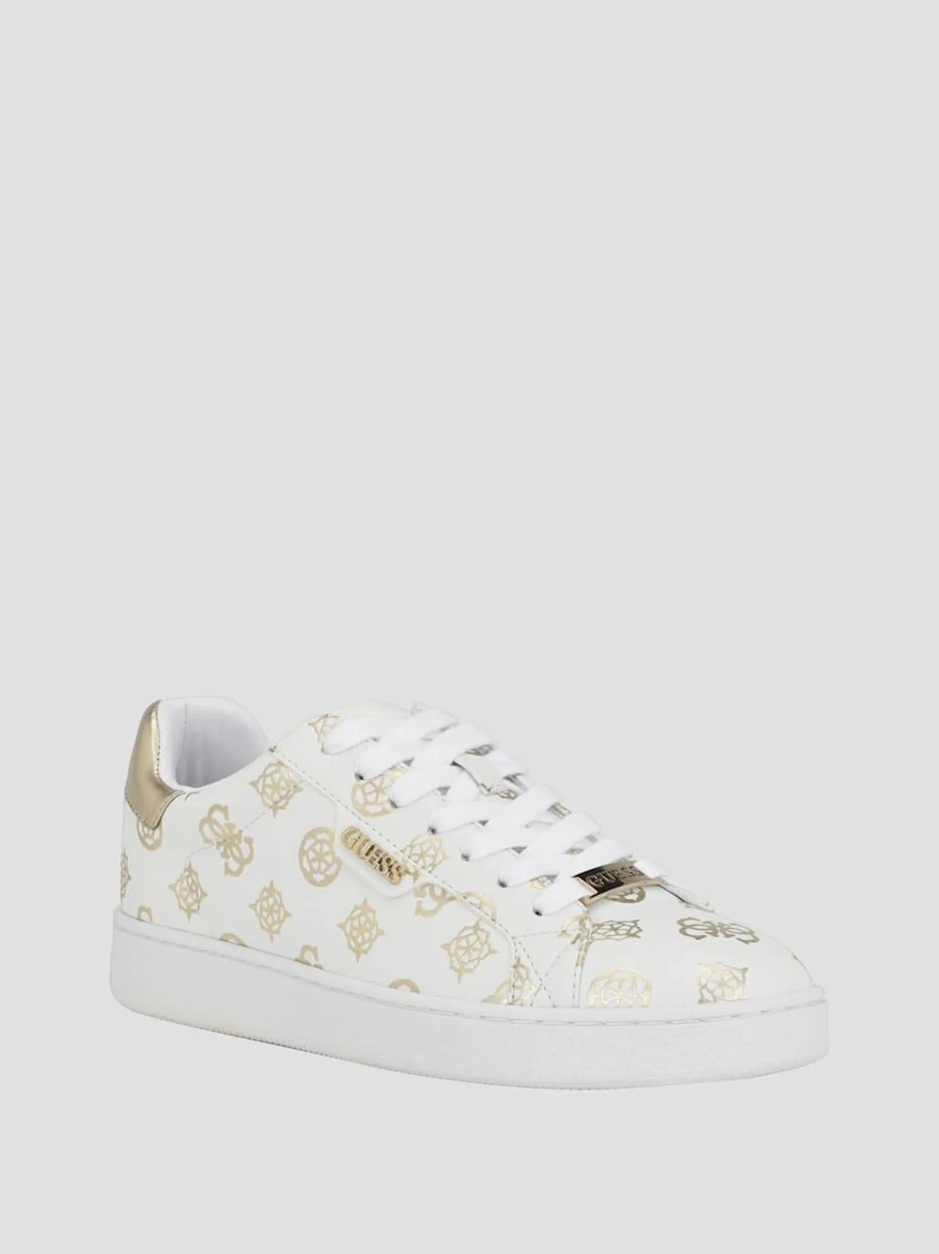 Renzy Debossed Logo Low-Top Sneakers