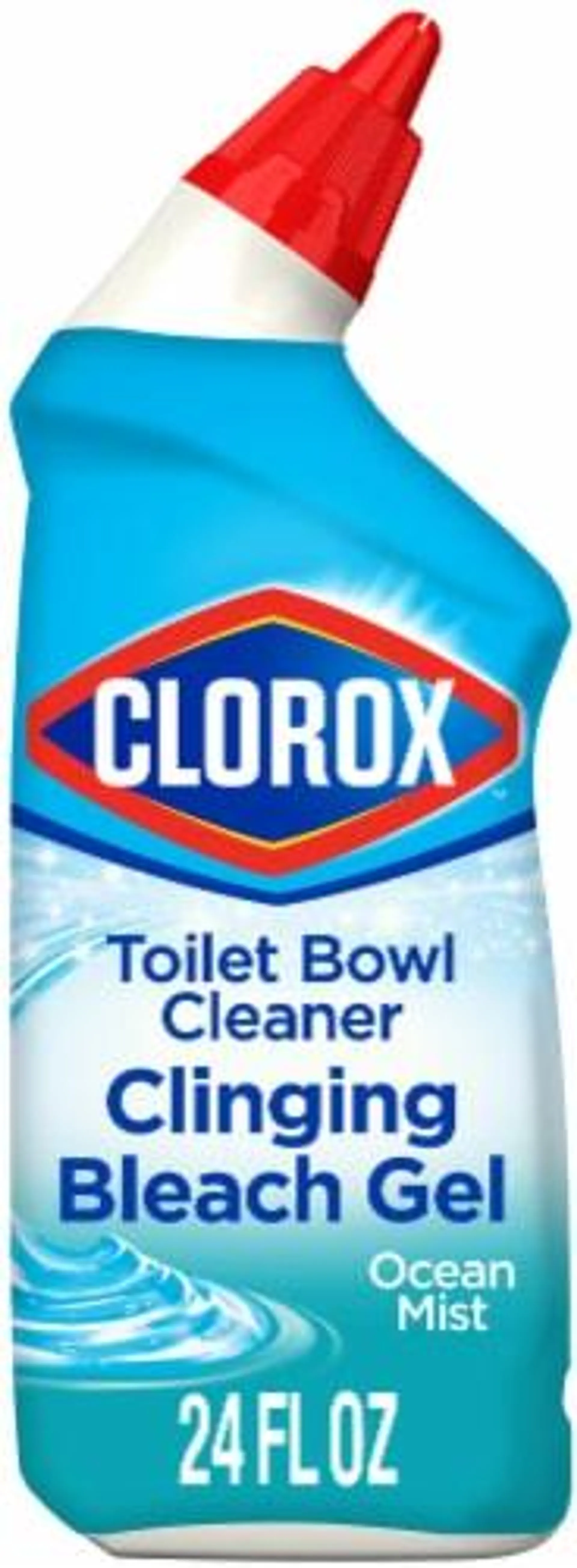 Clorox Ocean Mist Clinging Bleach Gel Toilet Bowl Cleaner