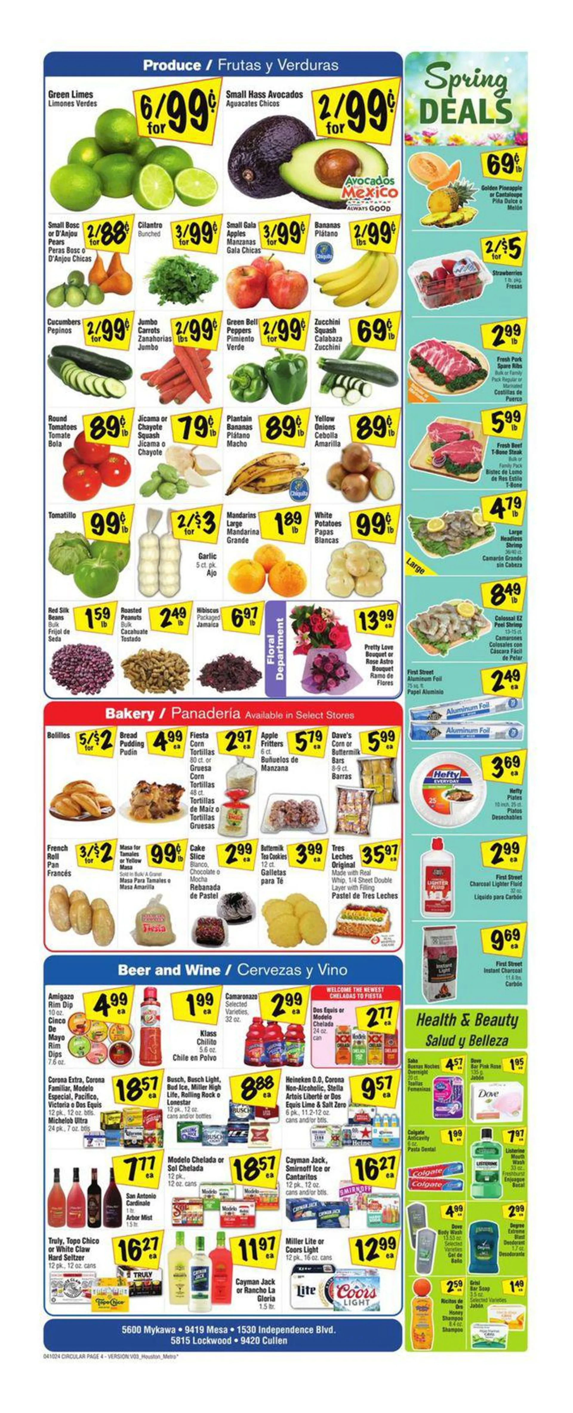 Weekly ad Spring Into Savings from April 11 to April 16 2024 - Page 4