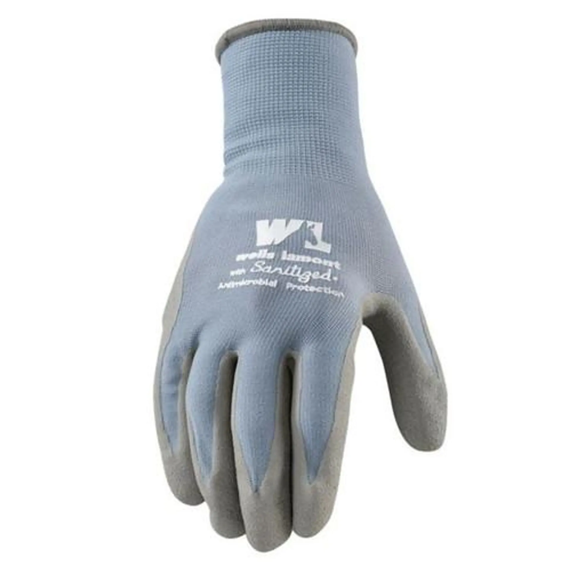 Wells Lamont Foam Latex Antimicrobial-Coated Sanitized Knit Gloves