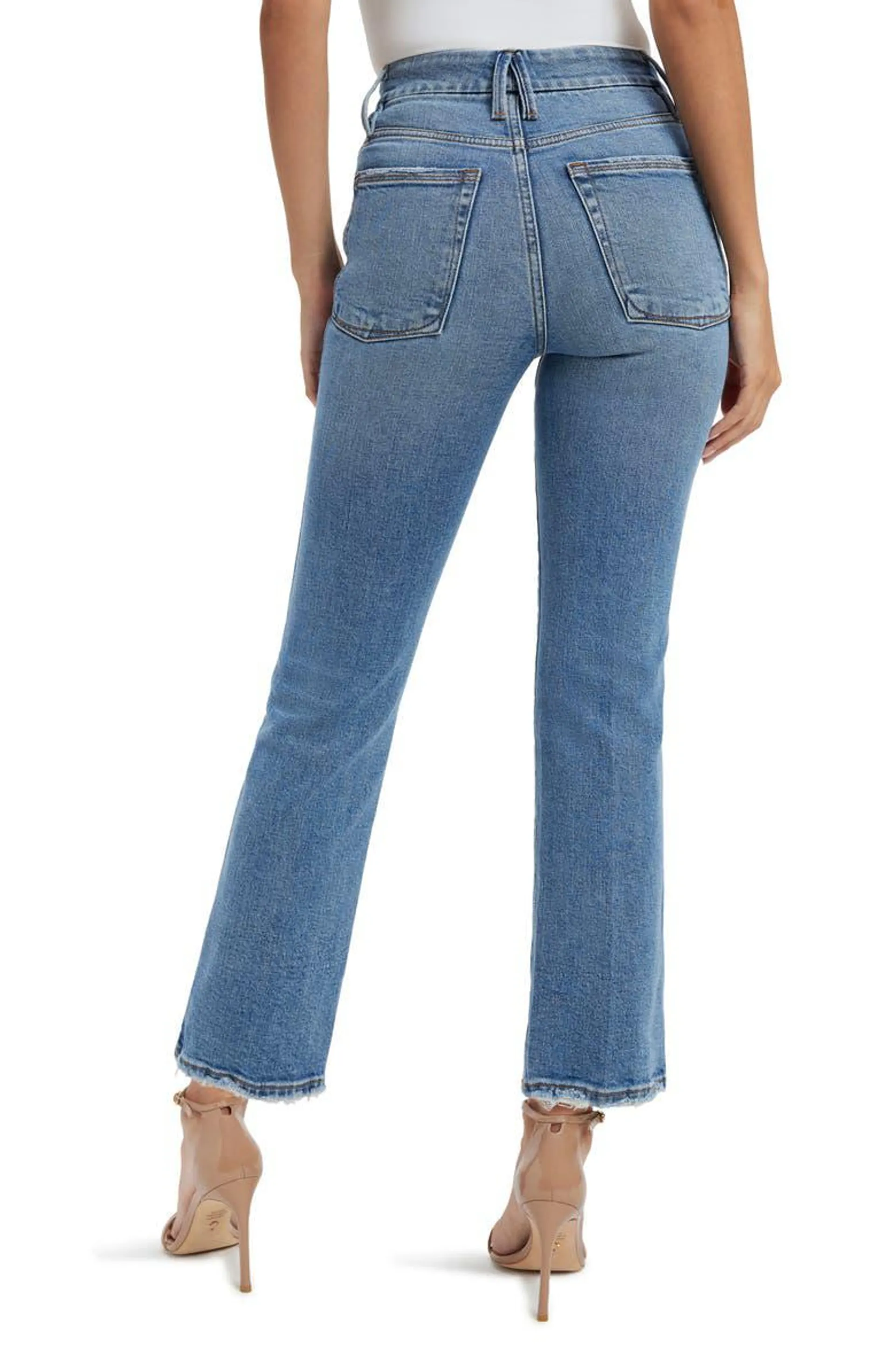 Good Curve High Waist Straight Leg Jeans