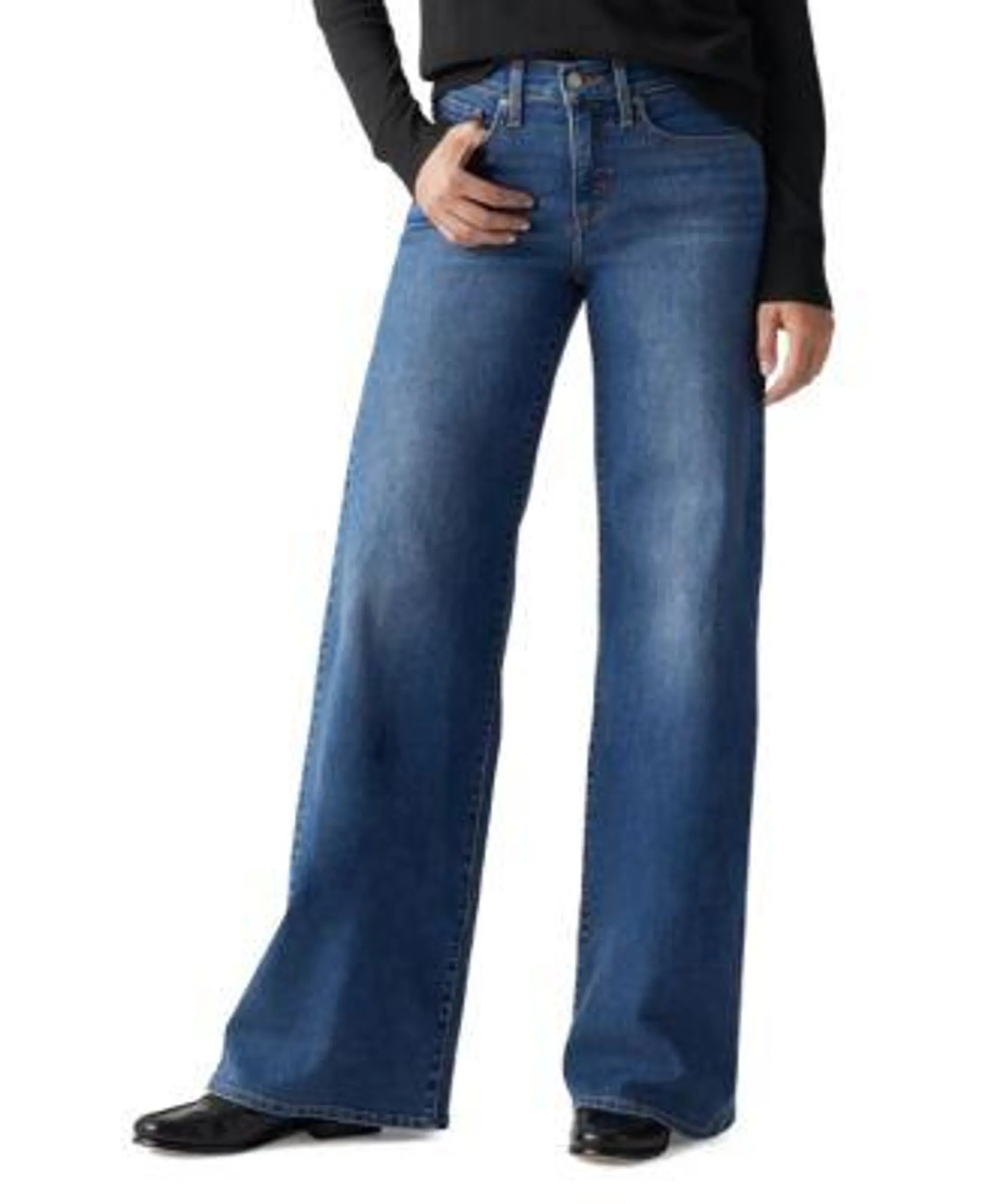 Women's 318 Shaping Stellar-Stretch Wide-Leg Jeans