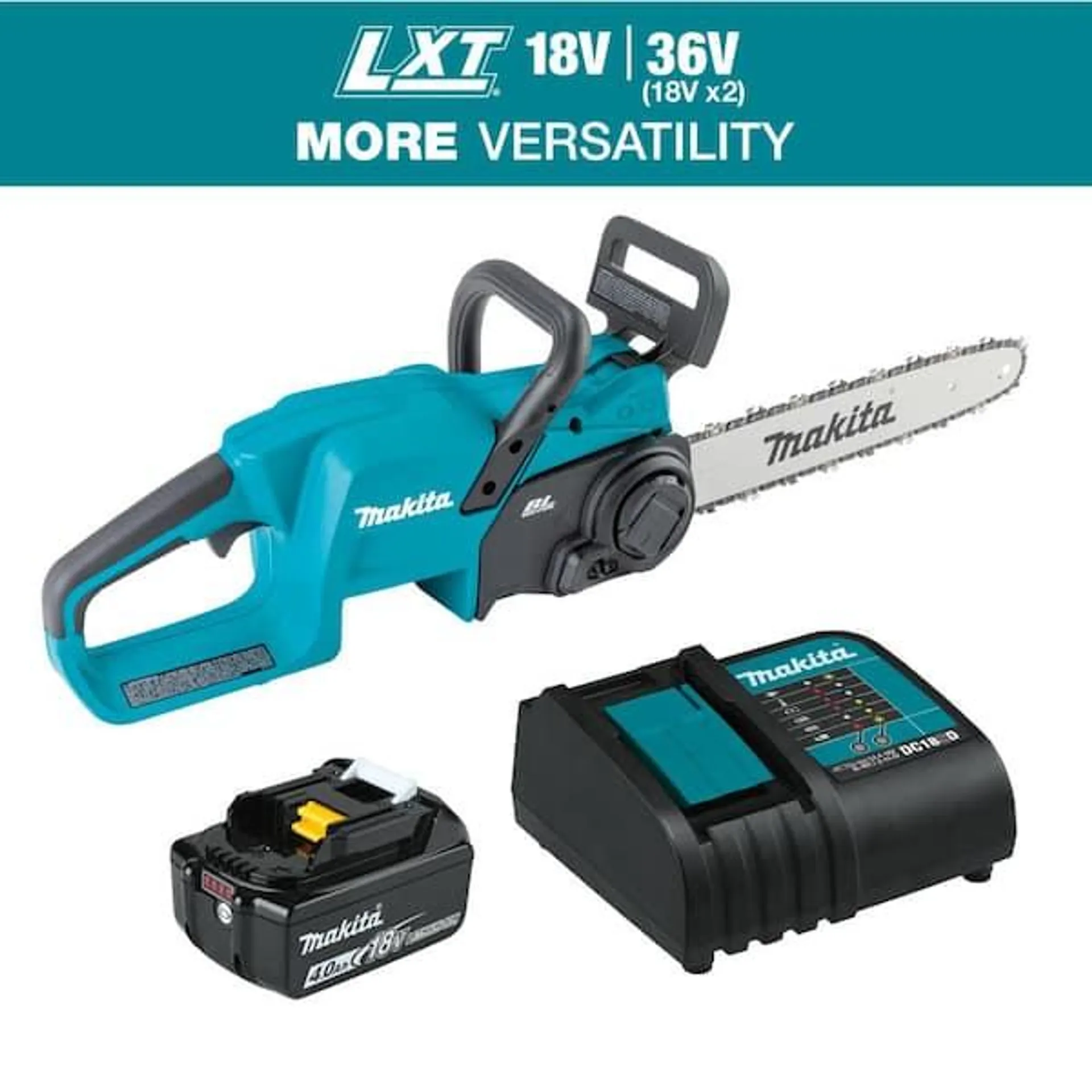 LXT 14 in. 18V Lithium-Ion Brushless Electric Battery Chainsaw/Pole Saw Kit (4.0 Ah)