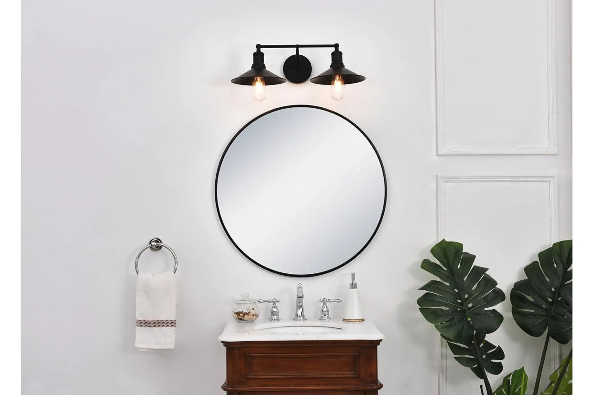 Etude 2 Light Black Wall Sconce