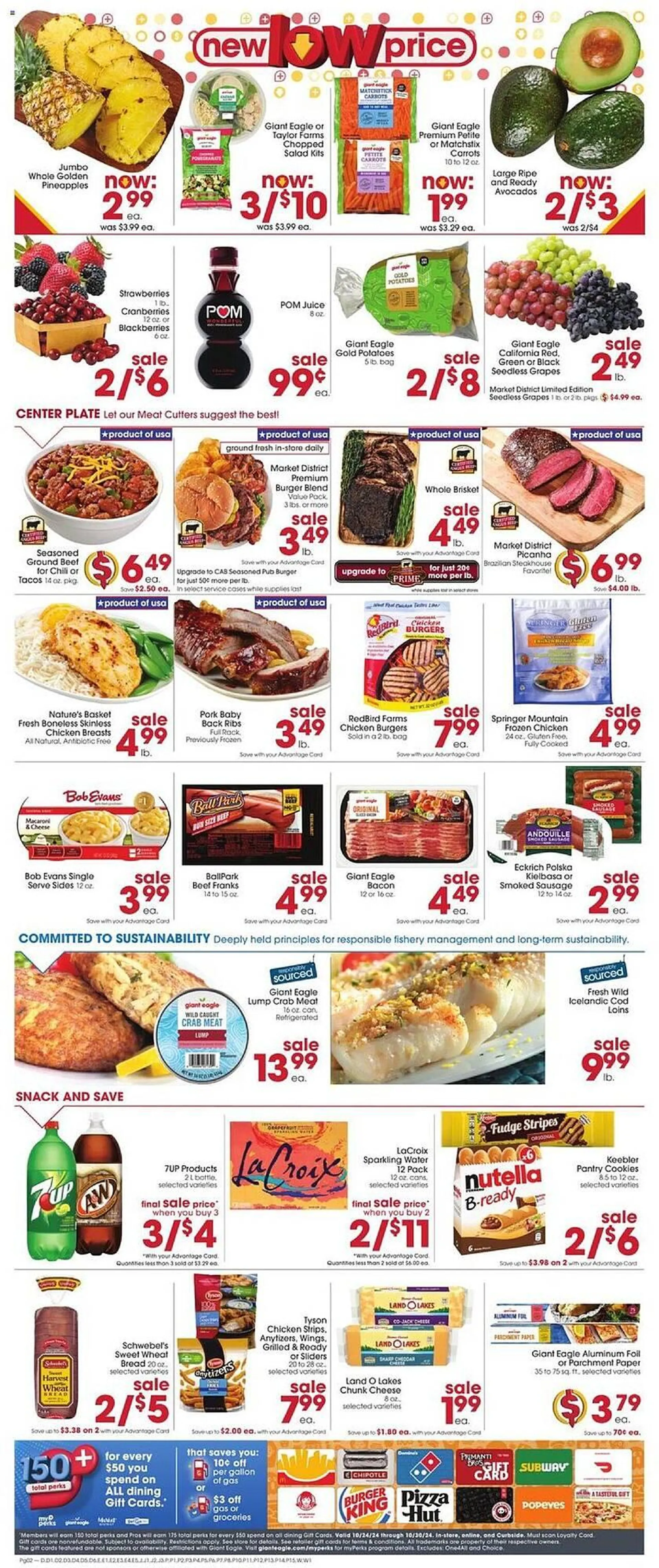 Weekly ad Giant Eagle Weekly Ad from October 24 to October 30 2024 - Page 2