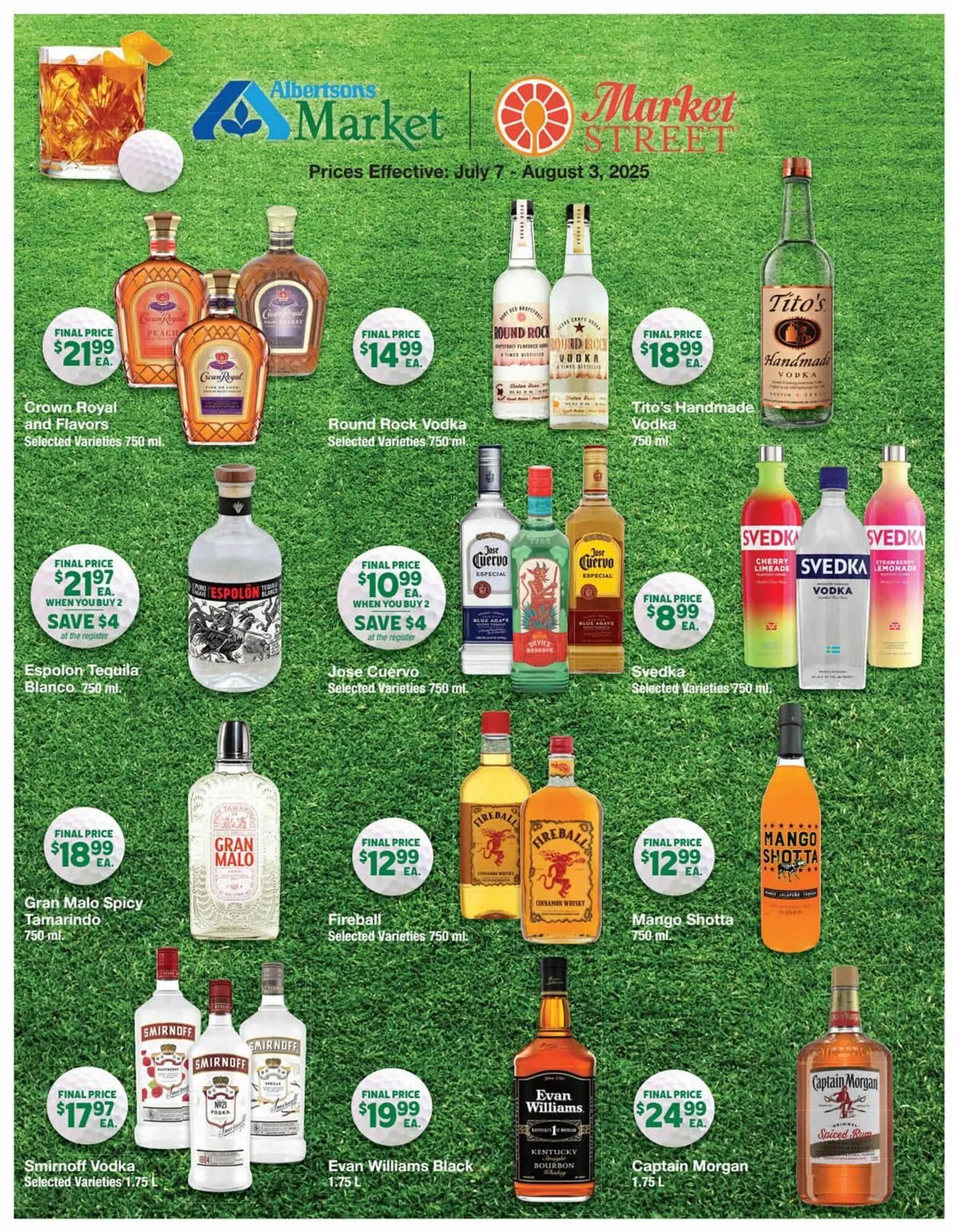 Weekly ad Market Street Weekly Ad from July 7 to August 3 2025 - Page 1