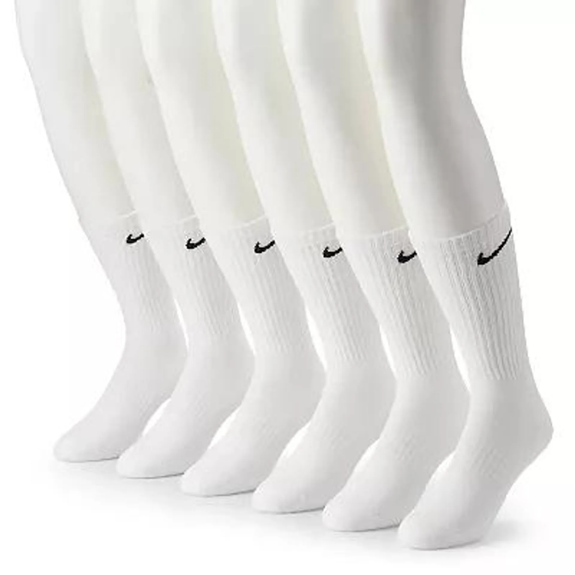 Men's Nike 6-Pack Everyday Cushioned Crew Training Socks