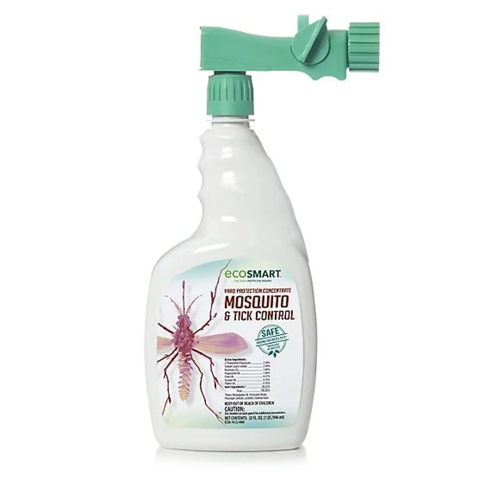 32 oz. Natural Plant-Based Yard Protection Concentrate Mosquito and Tick Control