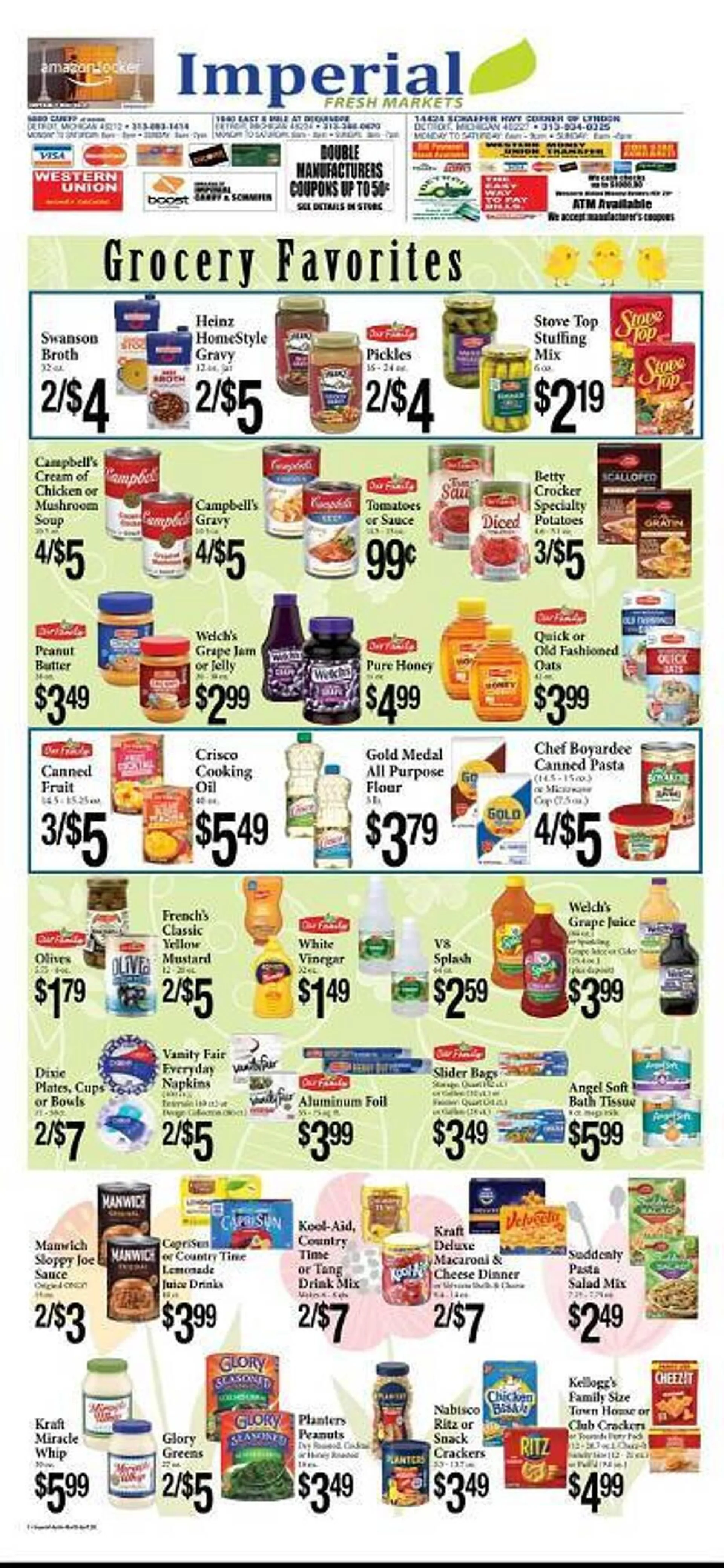 Weekly ad Imperial Fresh Markets Weekly Ad from March 25 to April 14 2024 - Page 2