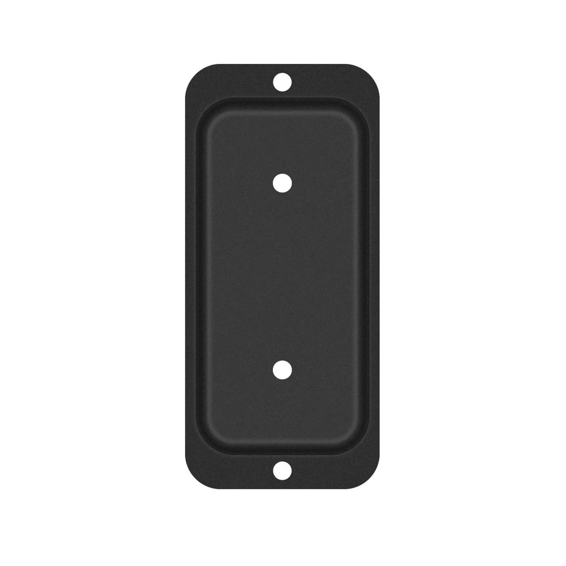 RH24B Rail Hanger and Connector Plate, Steel, Black, Powder-Coated Satin, For: 2 x 4 in Nominal Wood