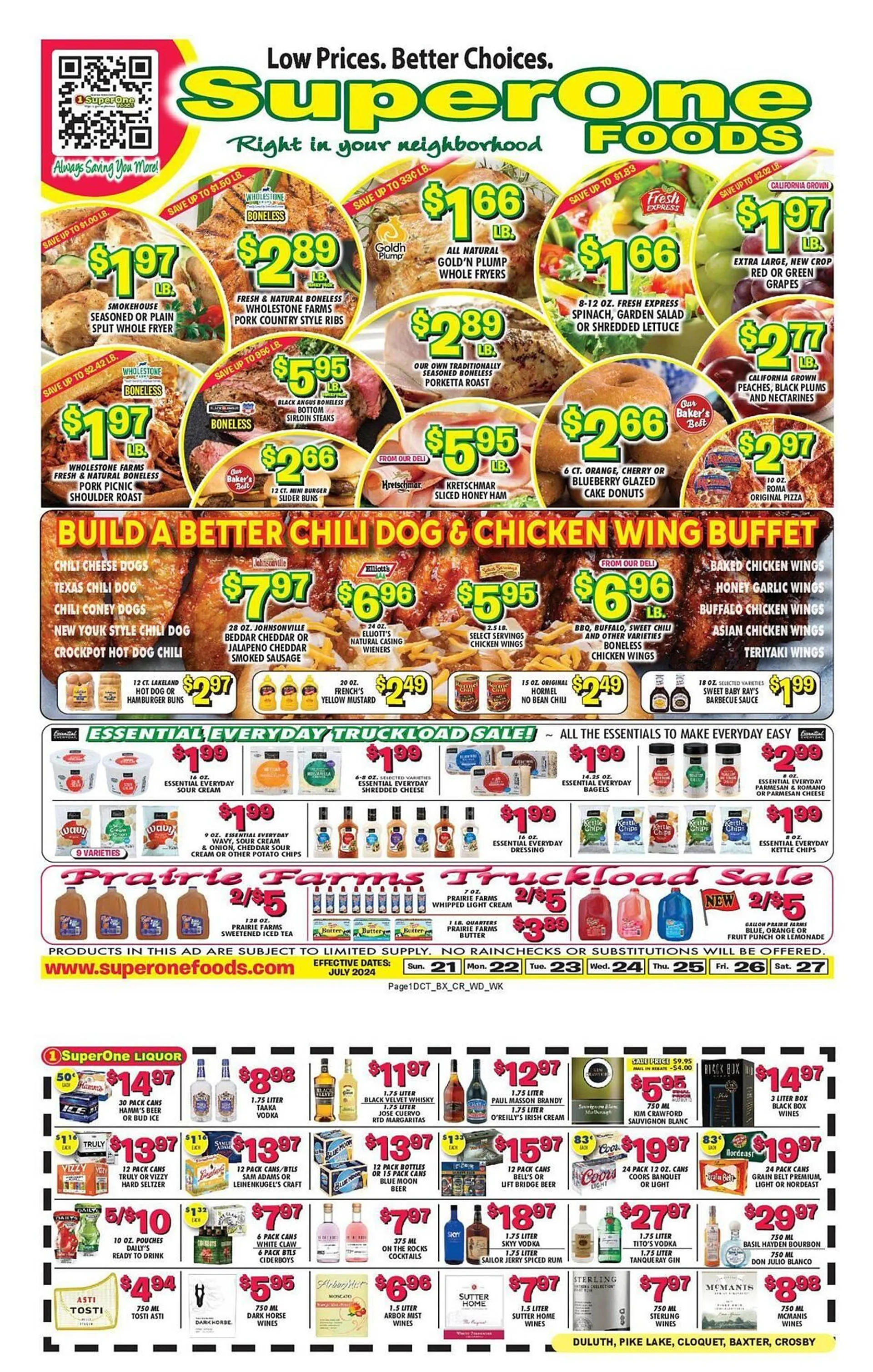 Miners County Market Weekly Ad - 1