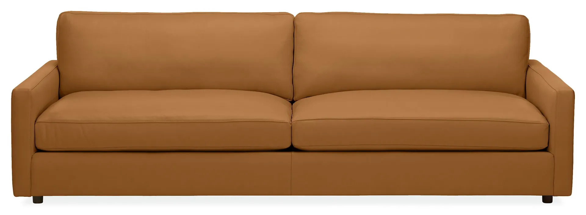 Linger 101" Sofa in Portofino Cognac Leather