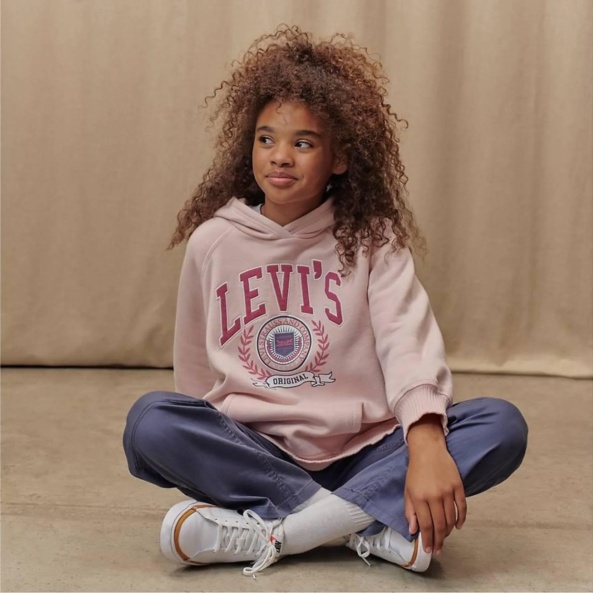 Oversized Pullover Hoodie Big Girls 7-16