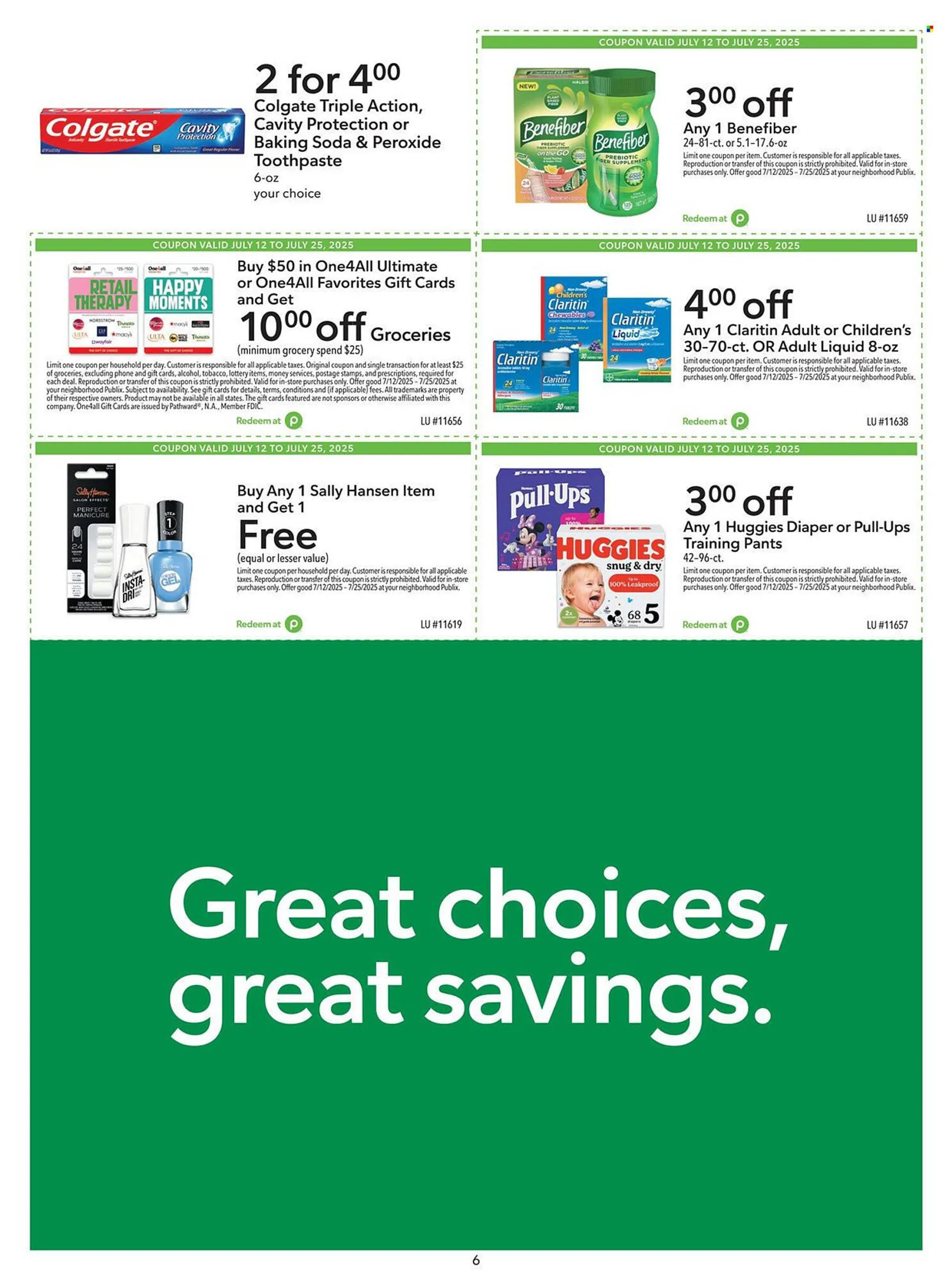 Weekly ad Publix Weekly Ad from July 12 to July 25 2025 - Page 6