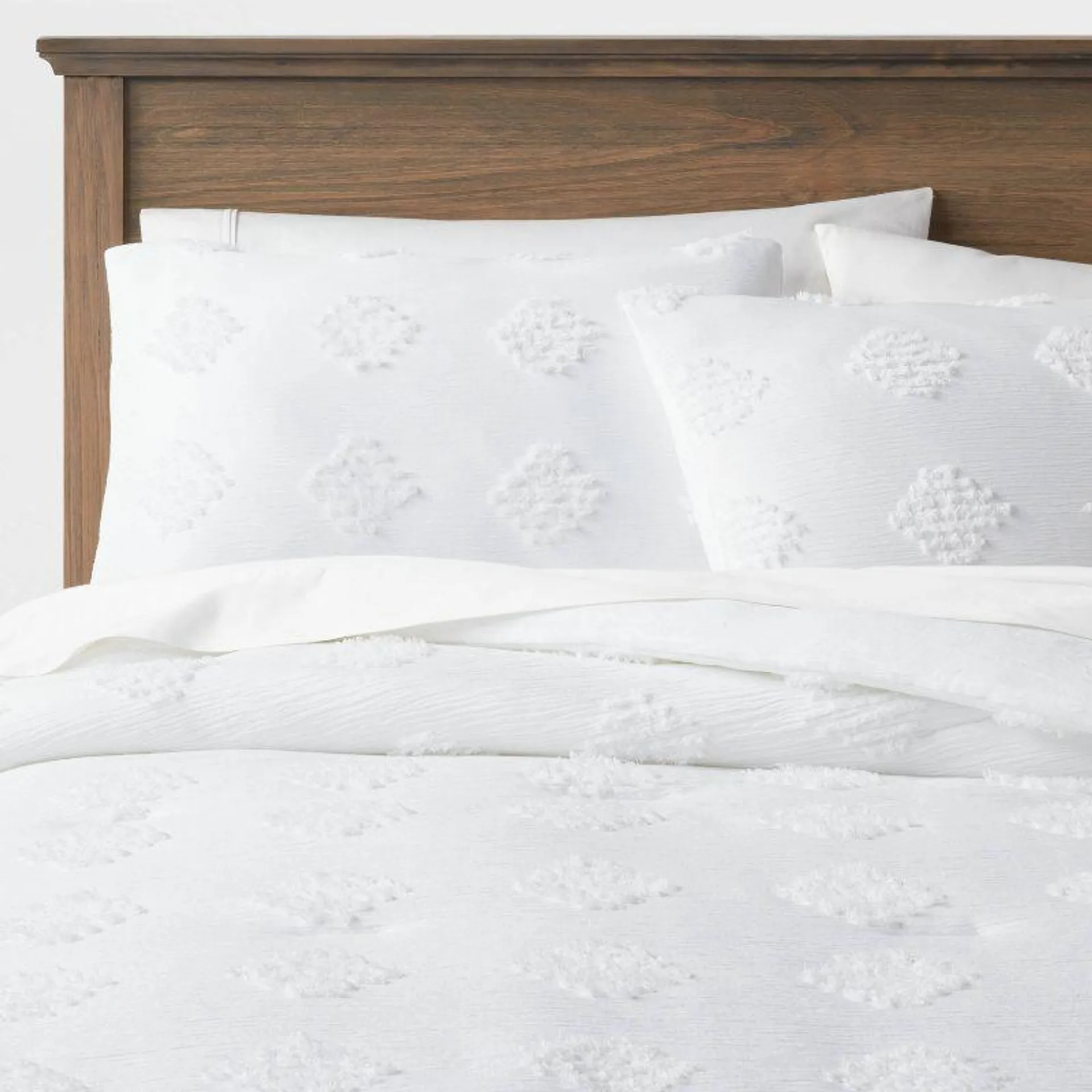 Tufted Diamond Crinkle Comforter and Sham Set - Threshold™