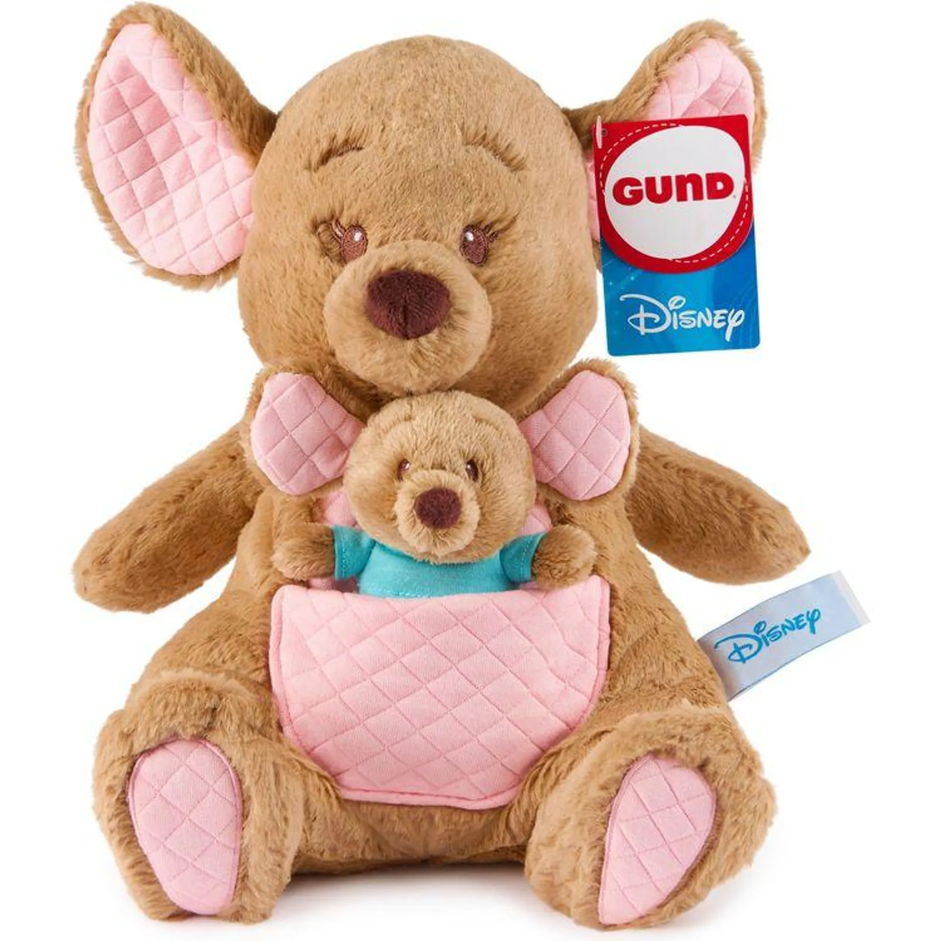 GUND Disney Official Kanga and Roo Oh So Snuggly Plush