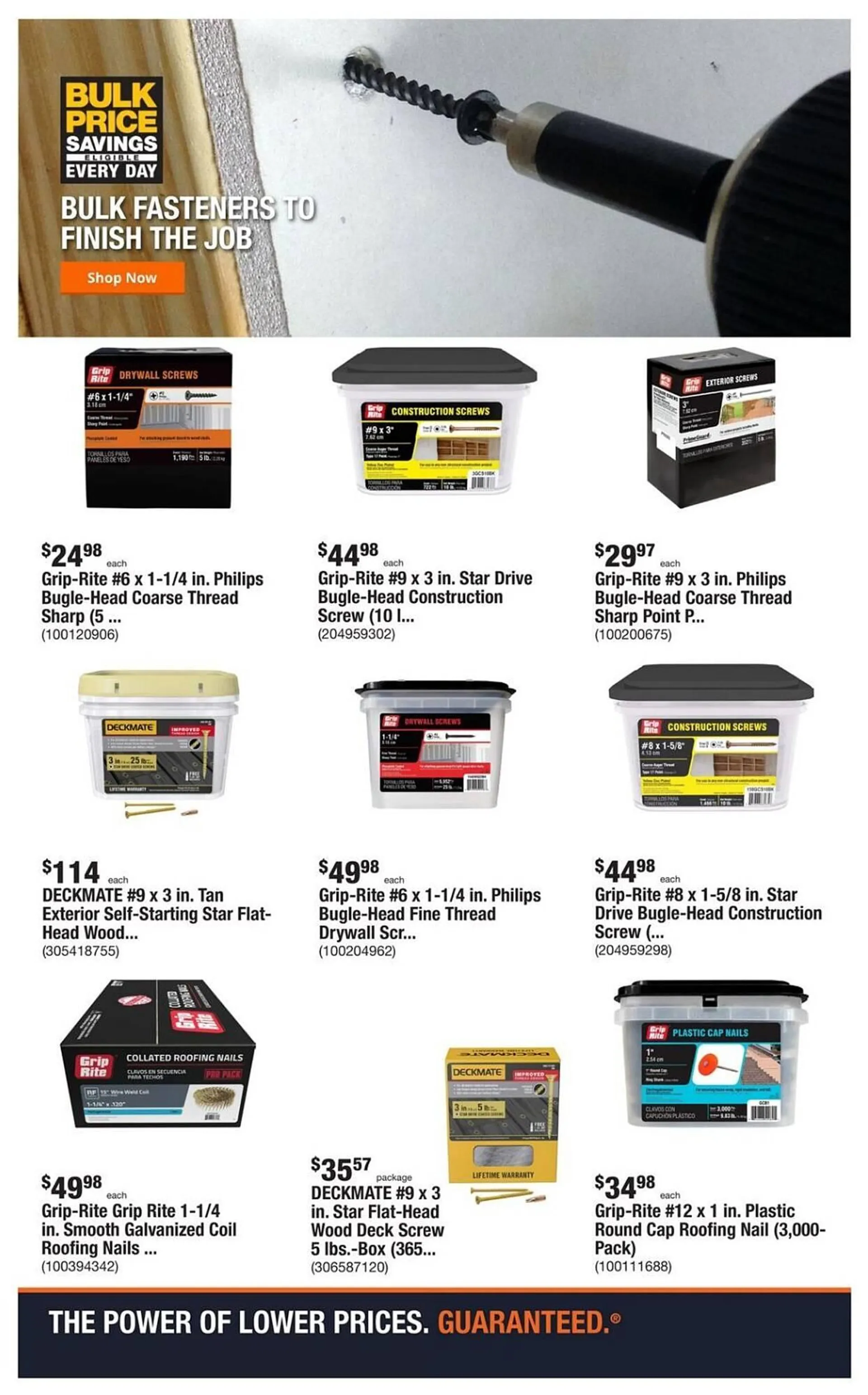 Weekly ad The Home Depot Weekly Ad from April 15 to April 22 2024 - Page 4