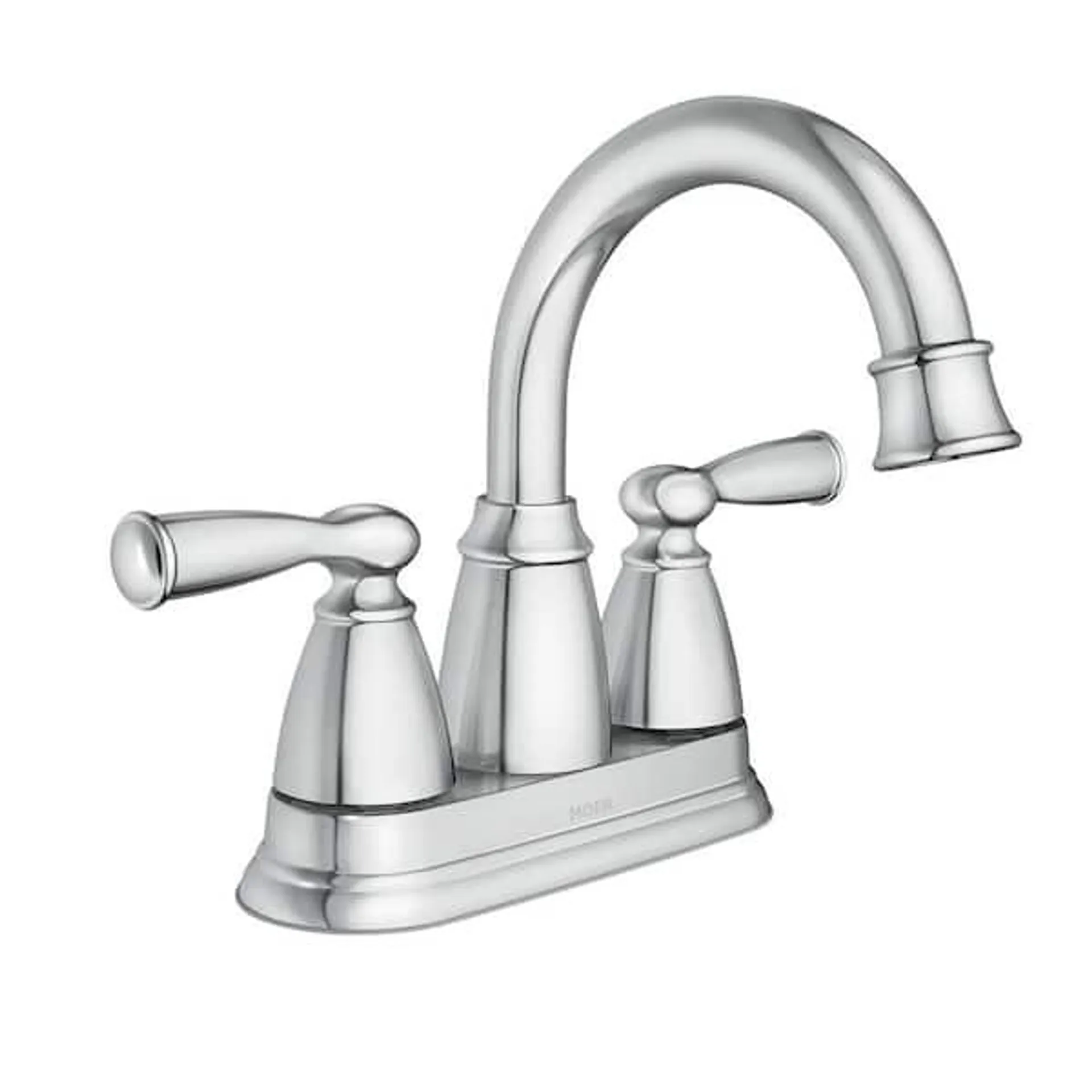 Banbury 4 in. Centerset Double Handle Bathroom Faucet in Chrome