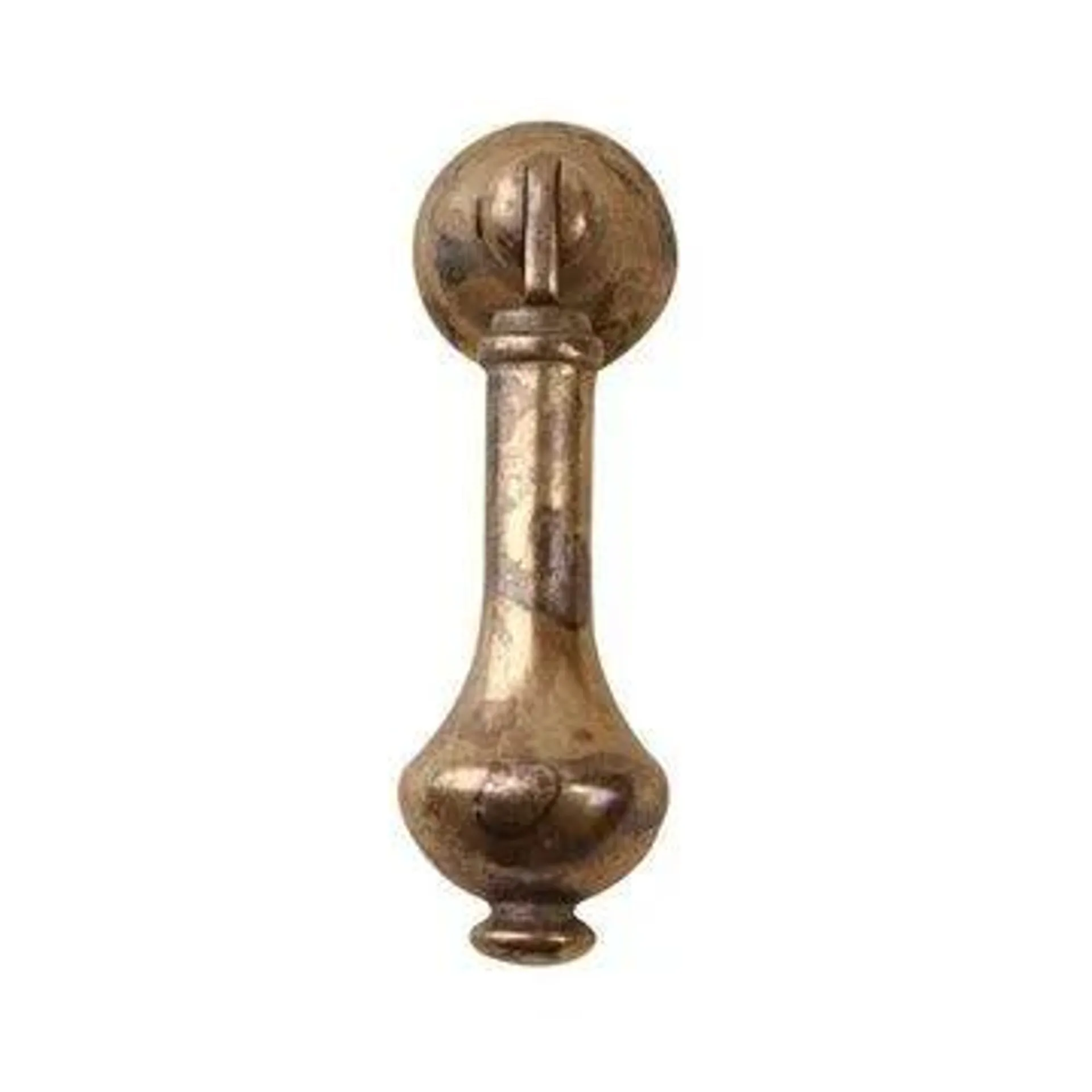 Marella Distressed Antique Brass Drop Pull