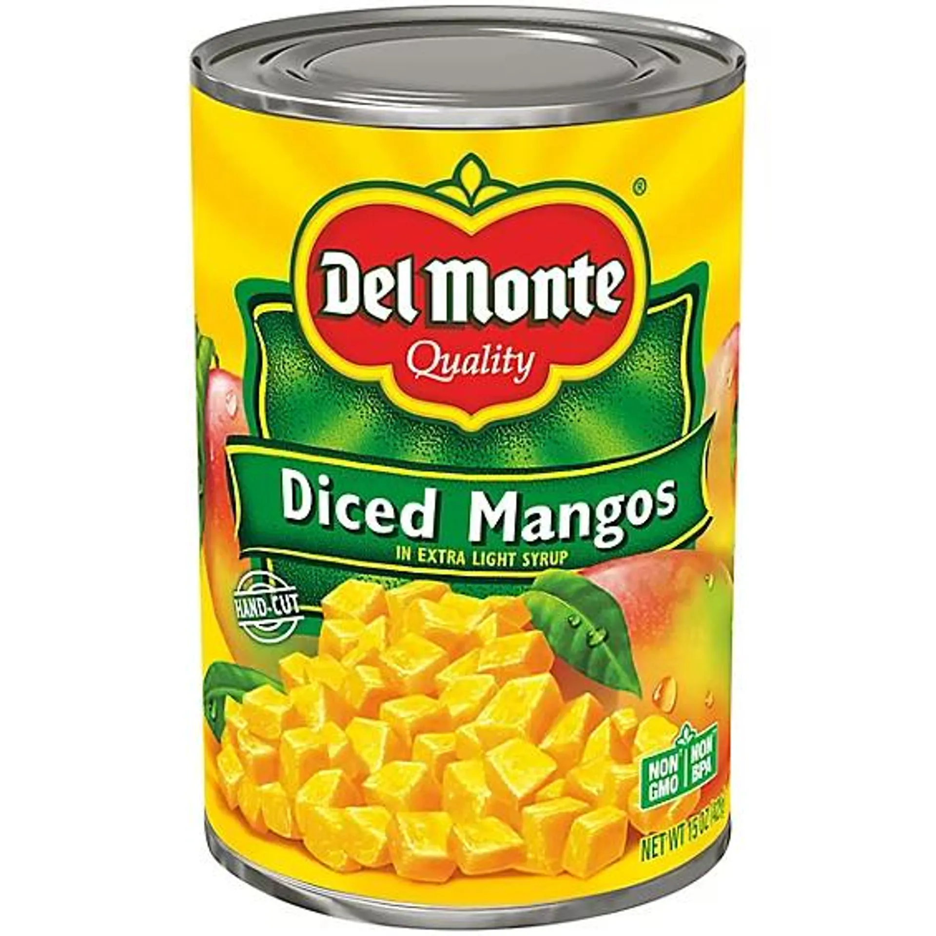 Del Monte Mangos Diced in Light Syrup - 15 Oz