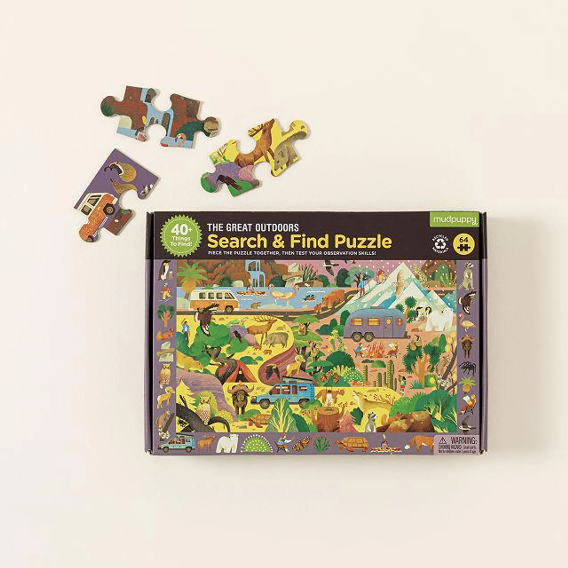 Great Outdoors Animal Search & Find Puzzle