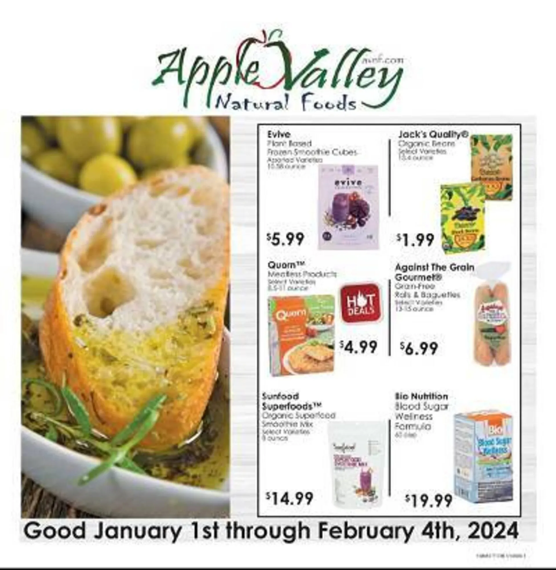 Weekly ad Apple Valley Natural Foods Weekly Ad from January 1 to January 31 2024 - Page 