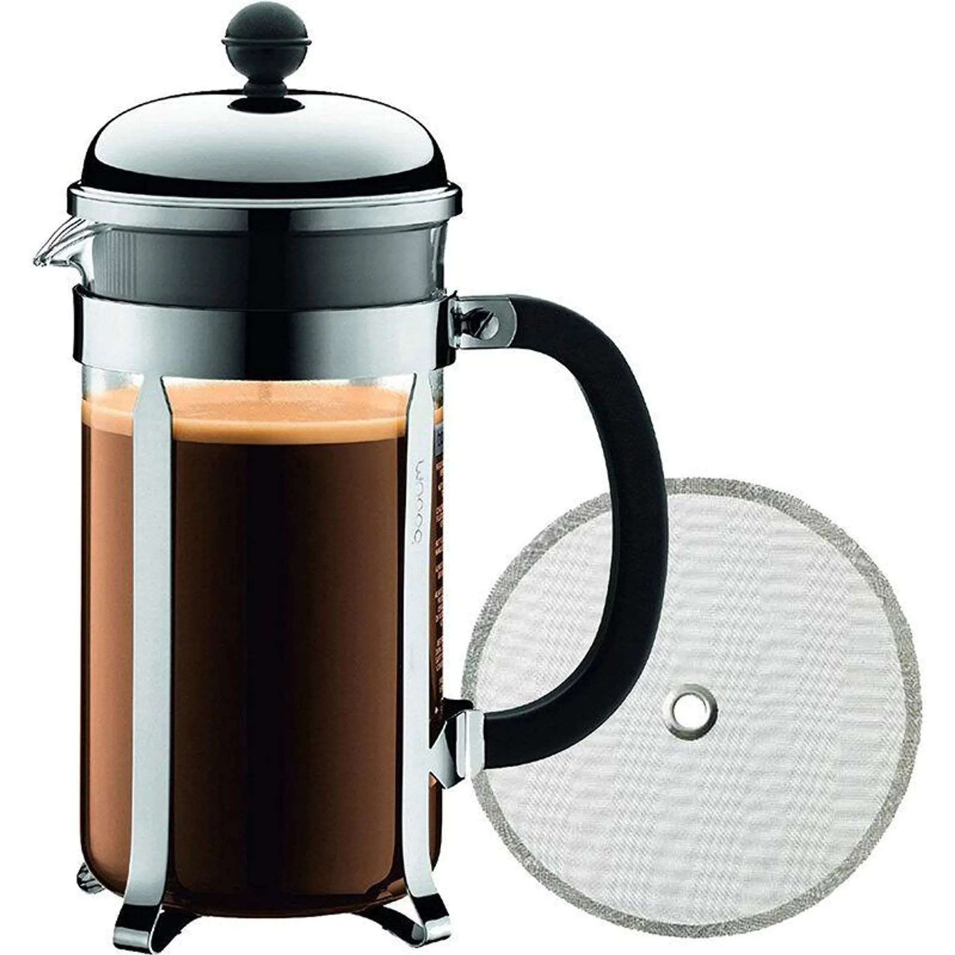 Bodum Chambord French Press with 8 Cup Capacity - Glass