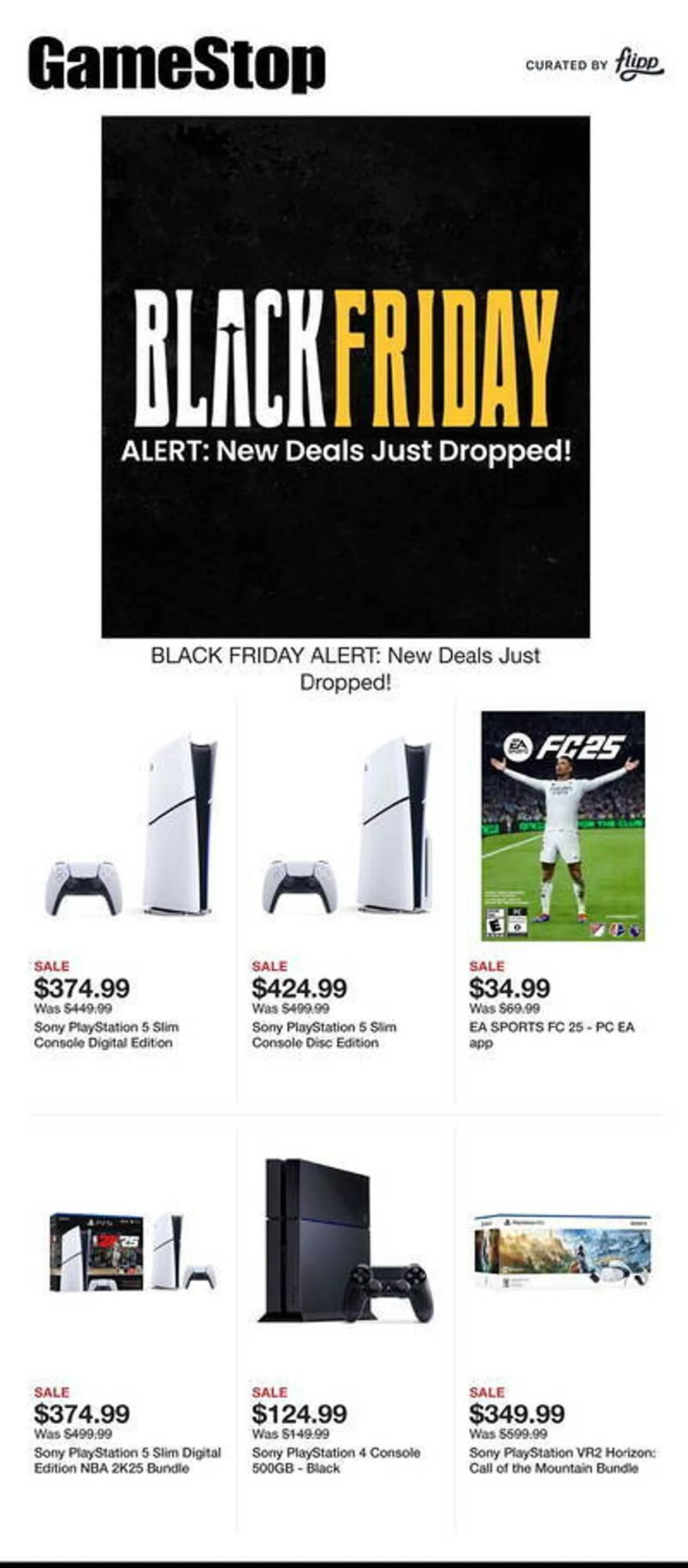 Game Stop Weekly Ad - 1