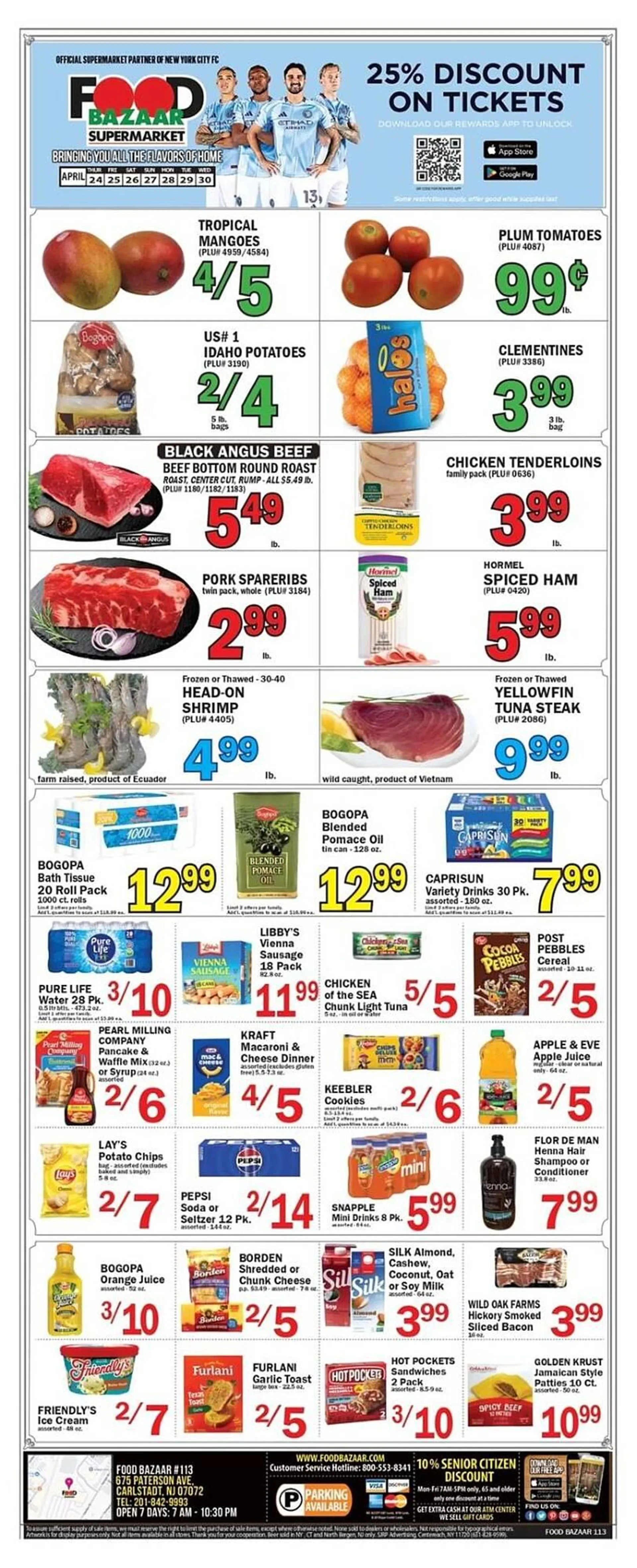 Food Bazaar Weekly Ad - 1