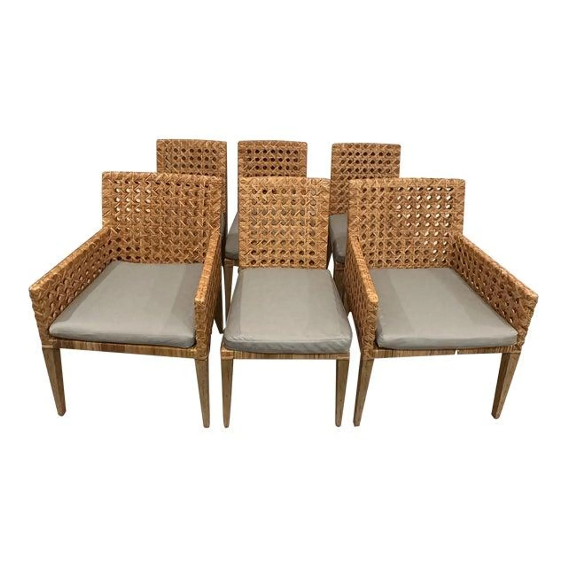 Set of 6 Litchfield Dining Chairs by Century Furniture Curate Home Collection