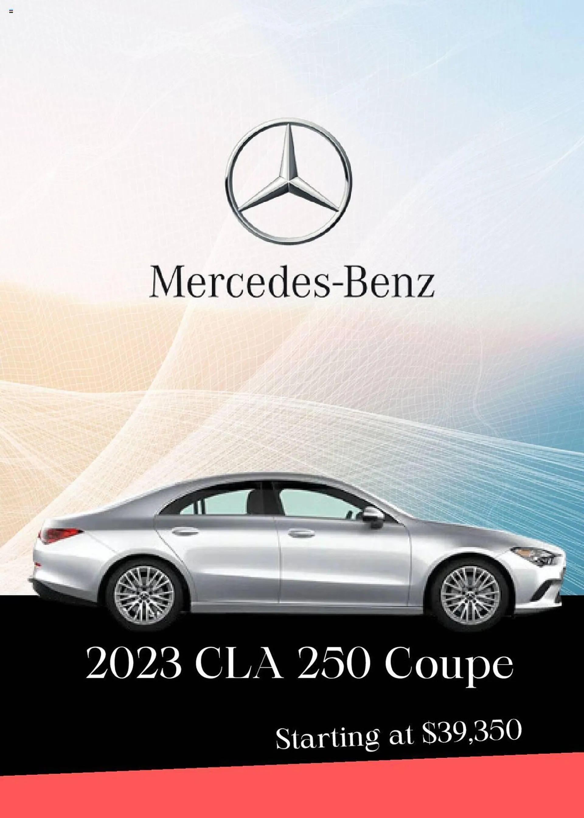 Weekly ad Mercedes-Benz Weekly Ad from December 17 to February 5 2024 - Page 1