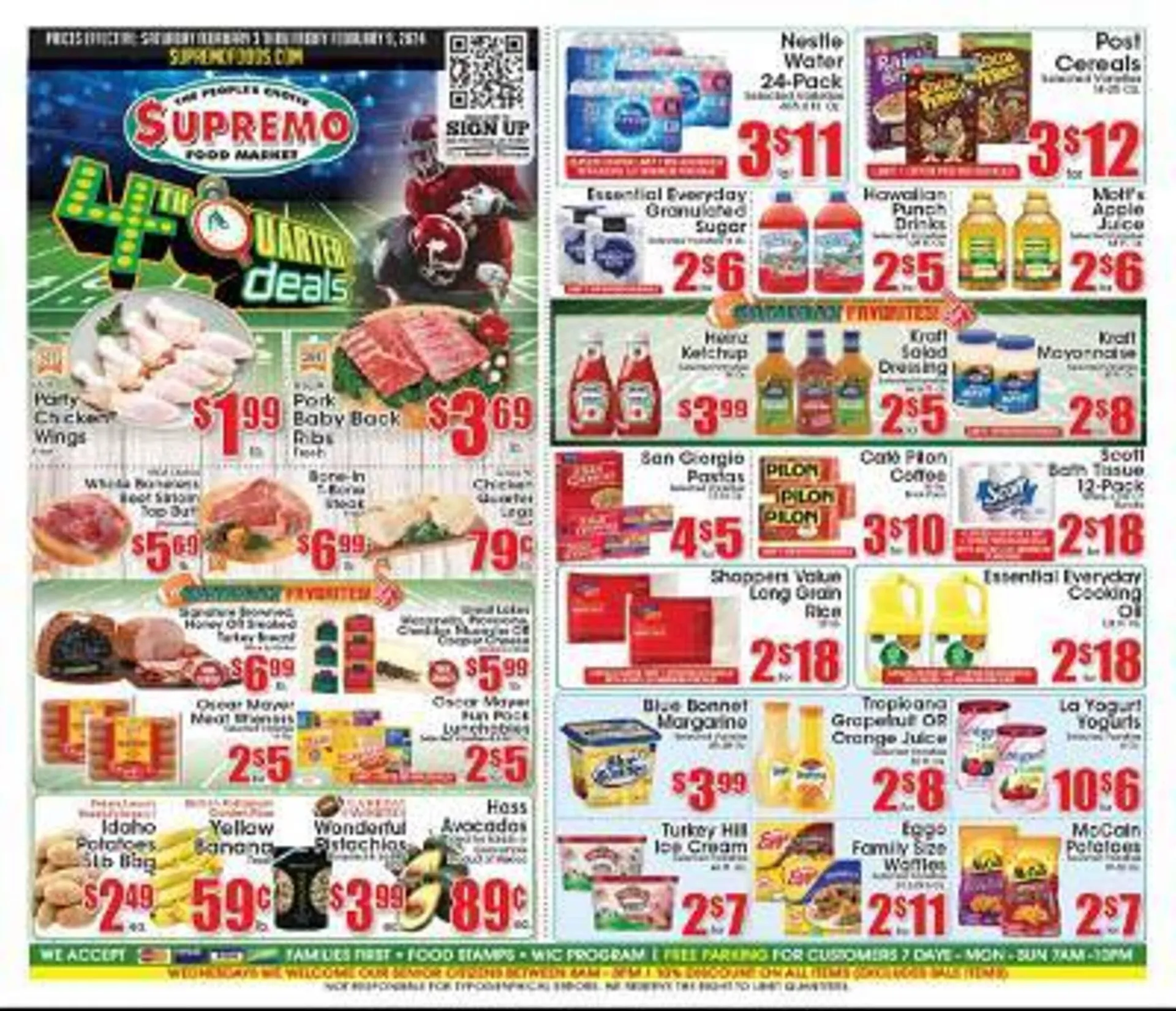 Weekly ad Supremo Foods Inc Weekly Ad from February 3 to February 9 2024 - Page 