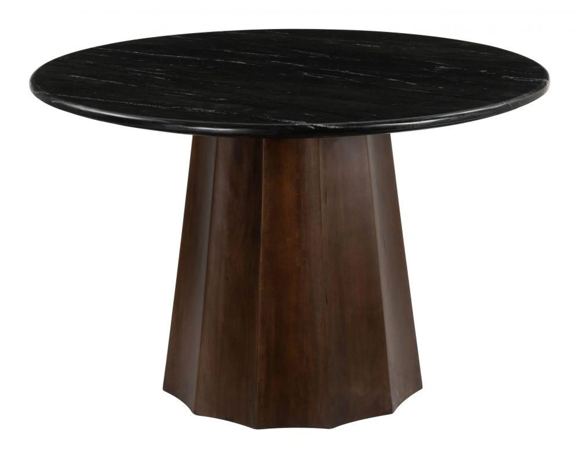 Aipe Dining Table Black & Brown