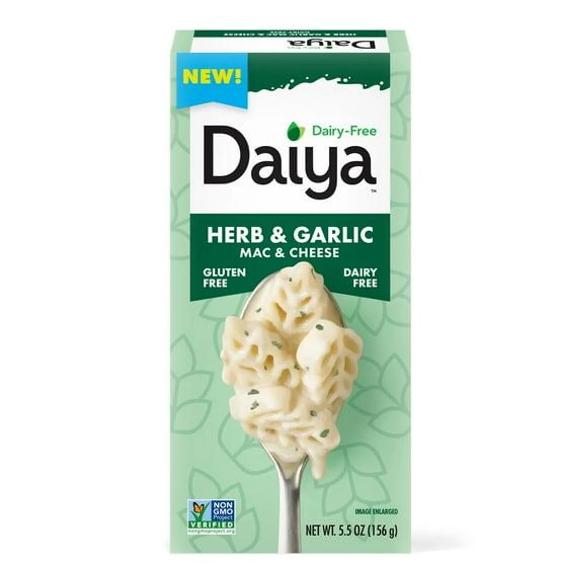 Daiya Dairy Free Gluten Free Herb and Garlic Mac & Cheese, Vegan, 5.5 oz (Shelf Stable)