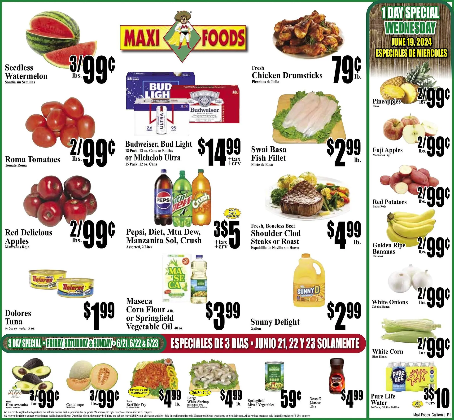 Maxi Foods Weekly Ad - 1