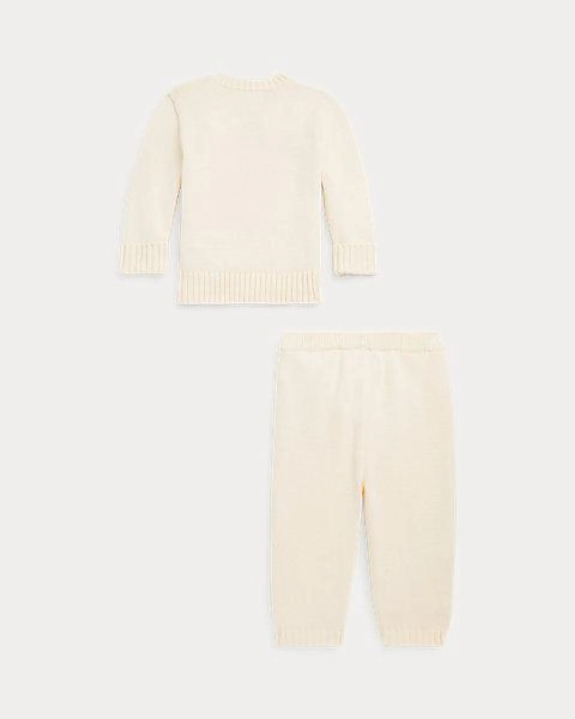 Lunar New Year Cotton Sweater & Pant Set