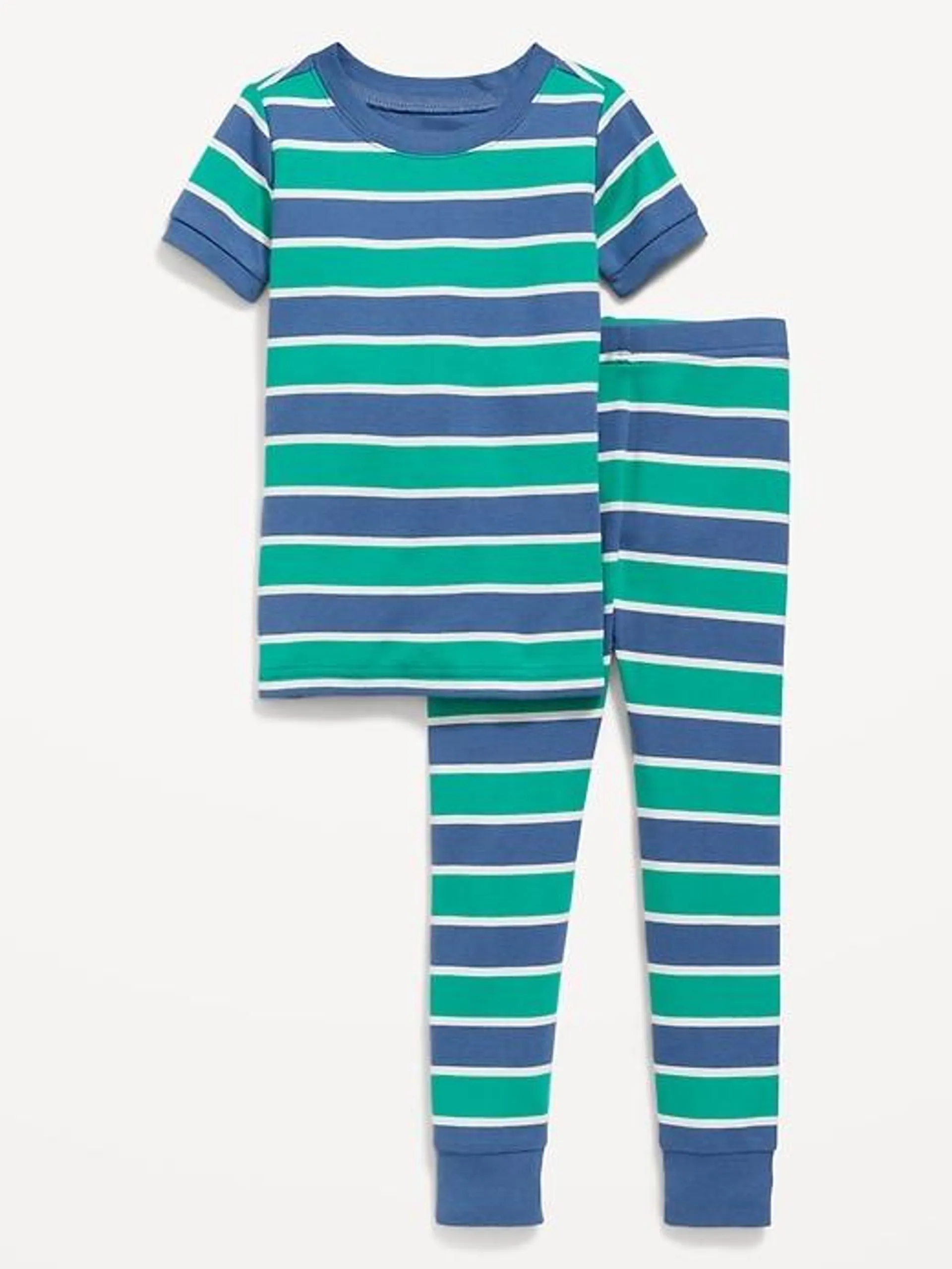 Unisex Snug-Fit Pajama Set for Toddler & Baby