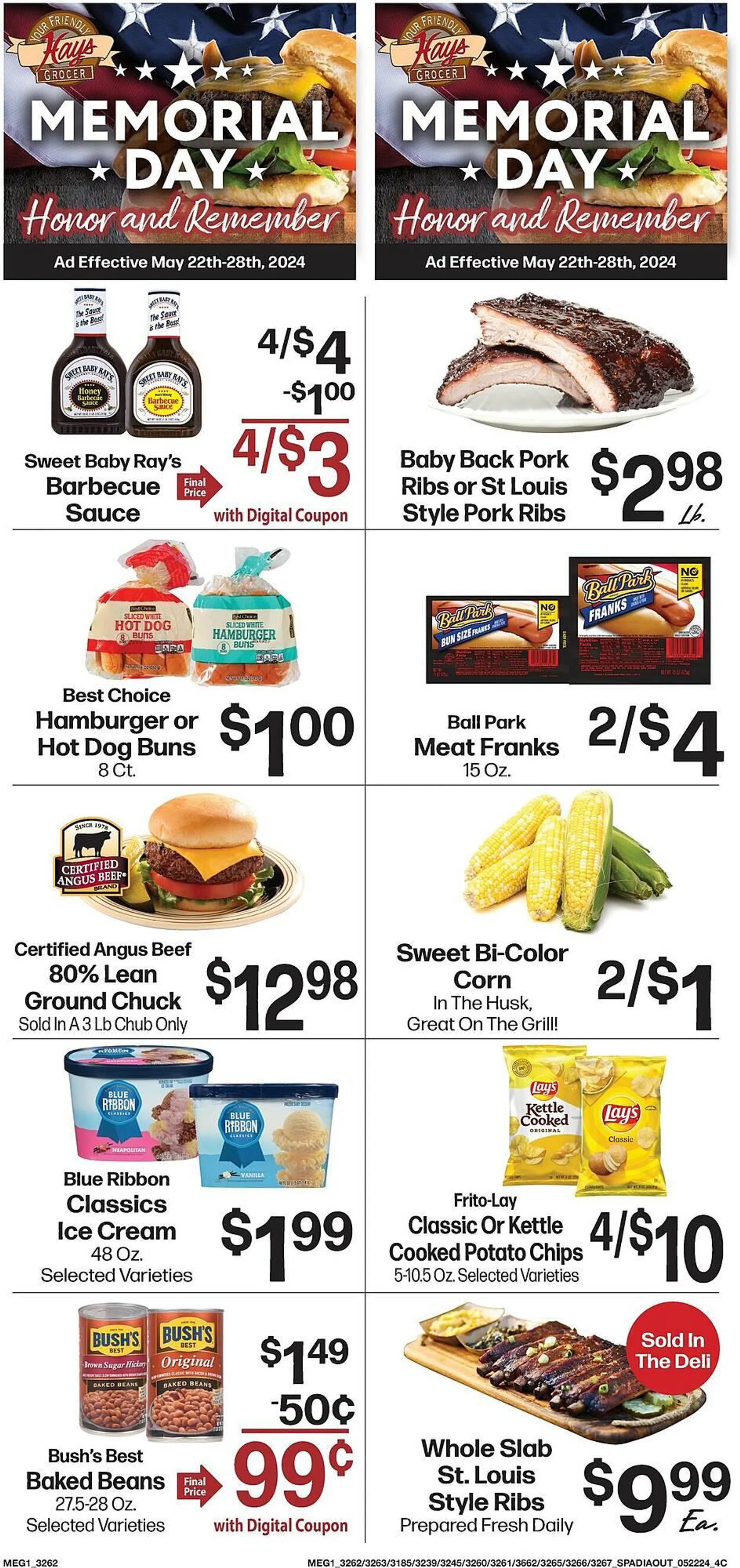 Weekly ad Hays Supermarket Weekly Ad from May 22 to May 28 2024 - Page 2