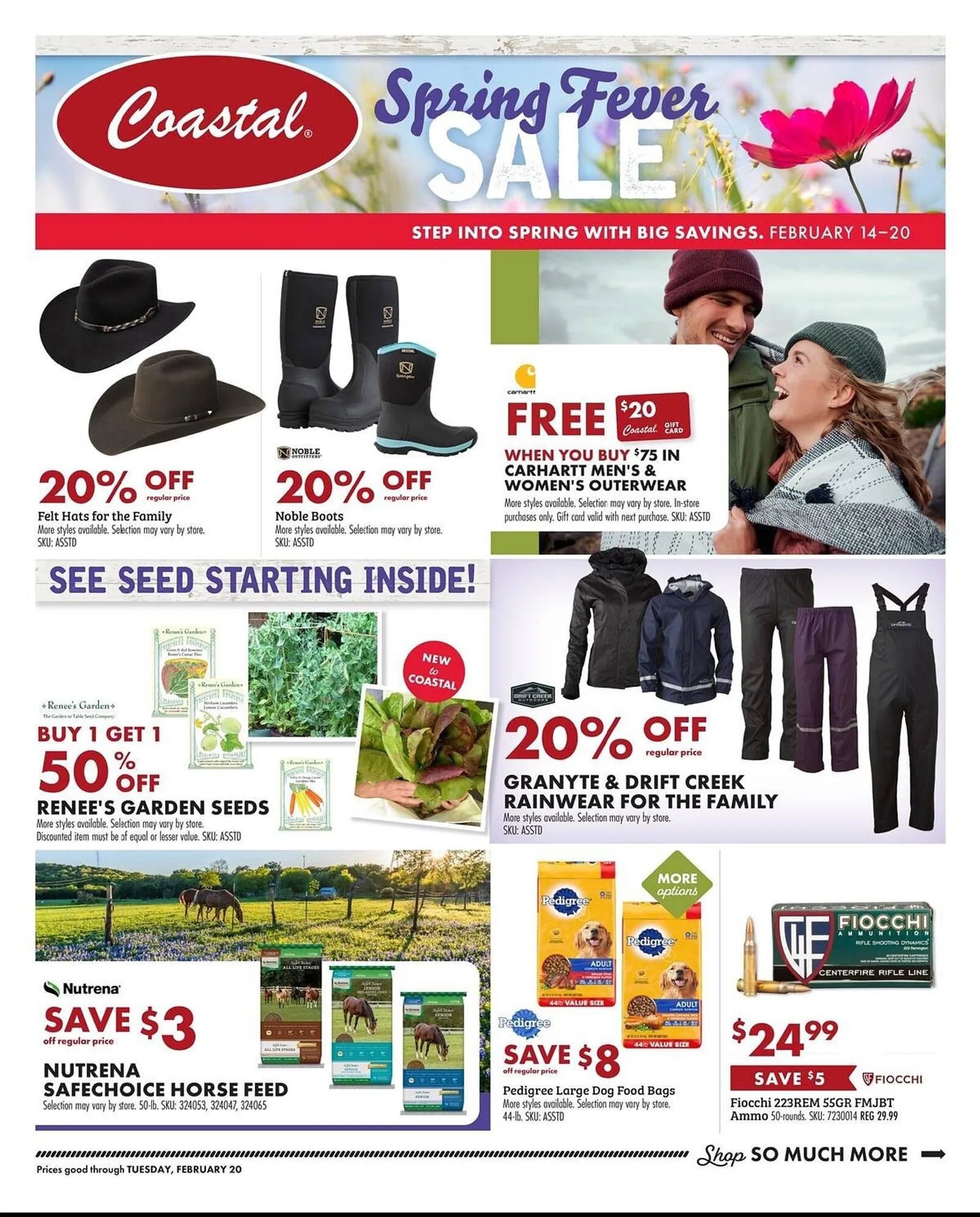 Weekly ad Coastal Farm & Ranch Weekly Ad from February 14 to February 20 2024 - Page 