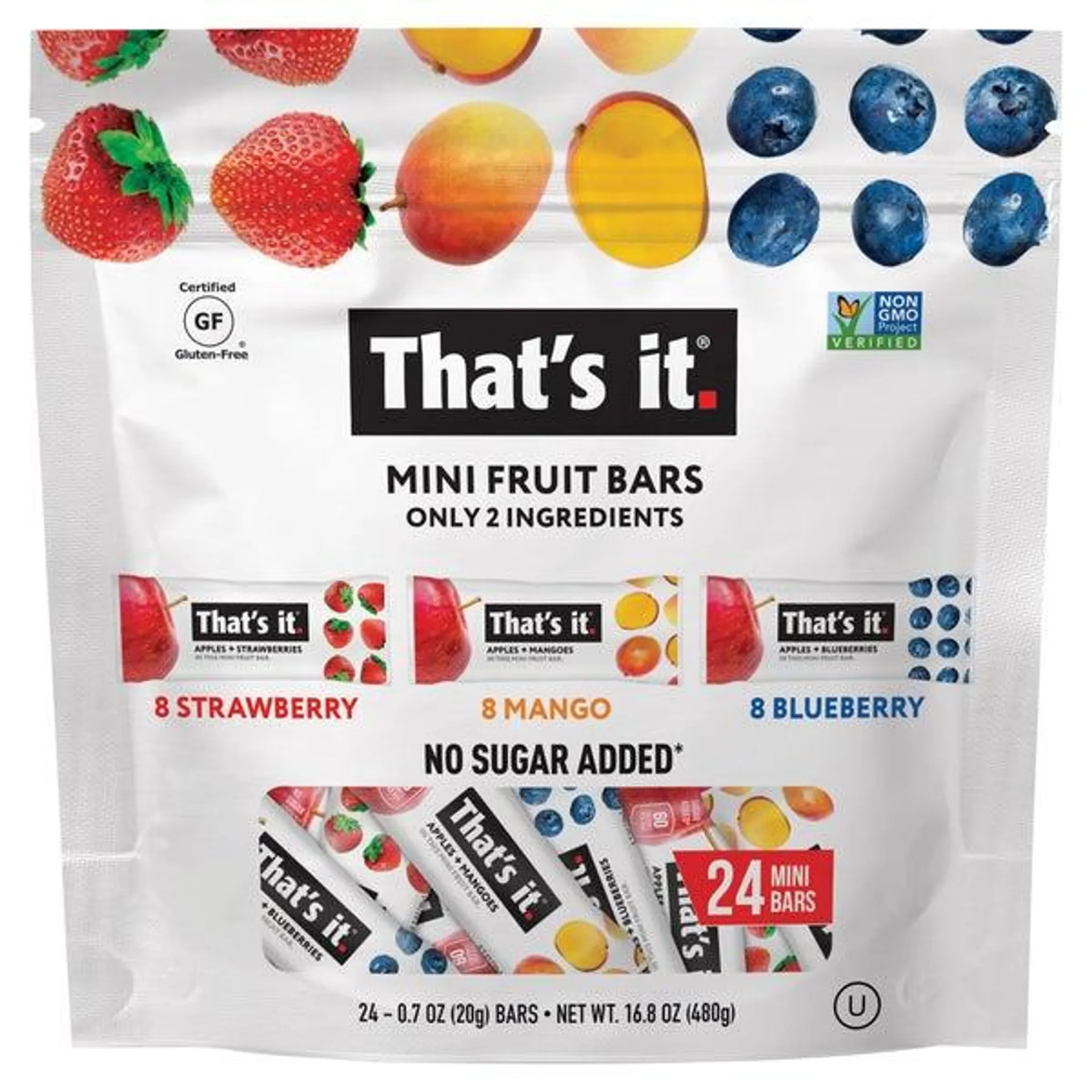 That's it Mini Fruit Bars, 24-count