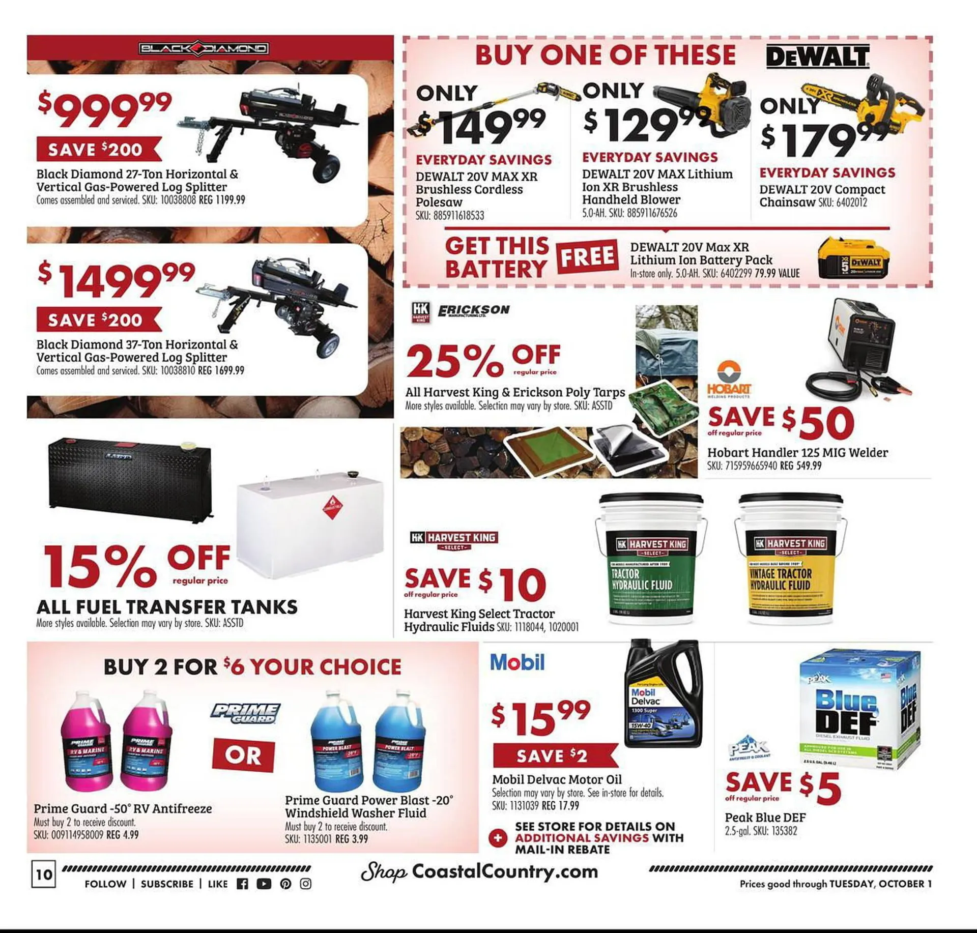 Weekly ad Coastal Farm & Ranch Weekly Ad from September 25 to October 1 2024 - Page 10