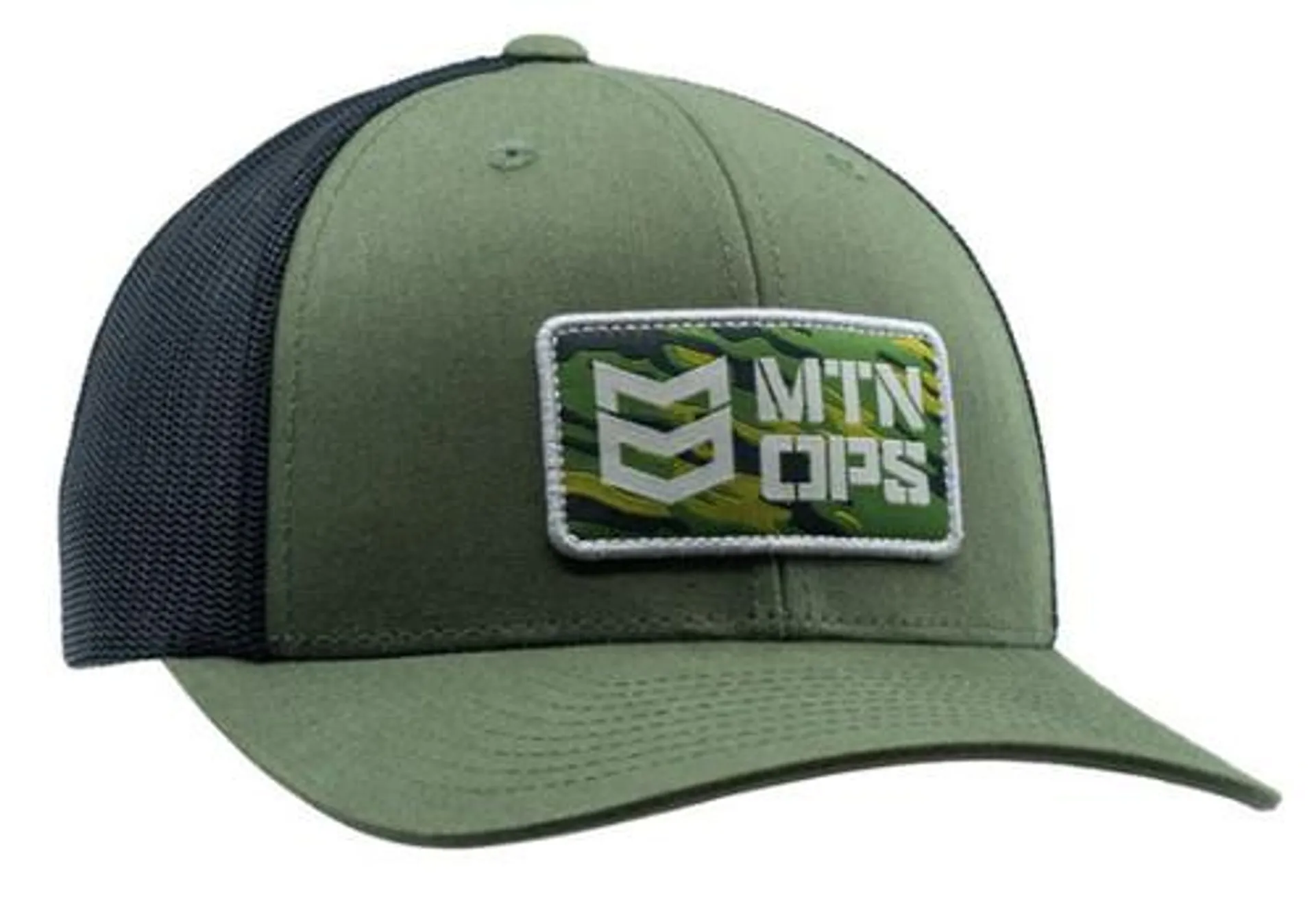 MTN Ops Men's Stacked Hat in Frost Green