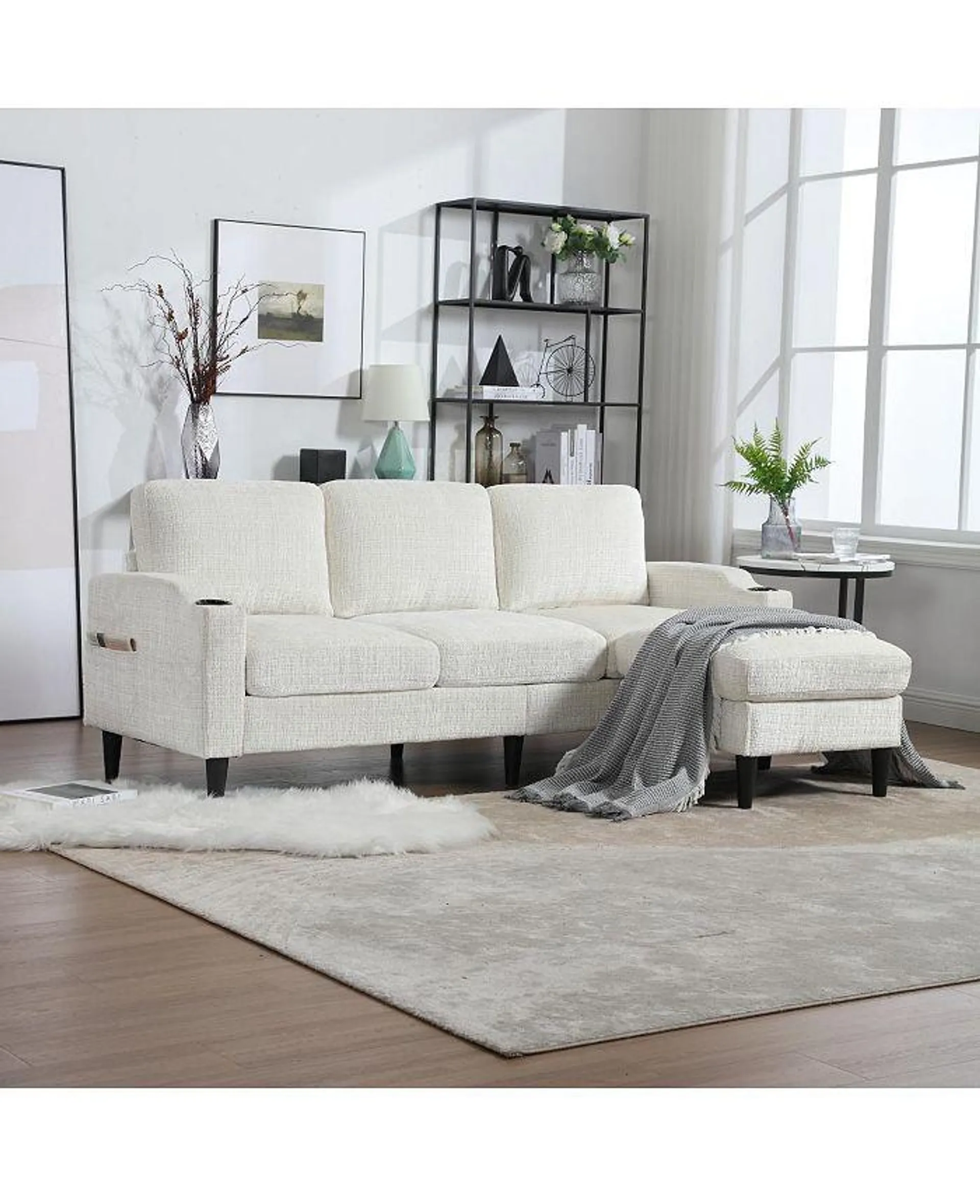 Storage Sofa Living Room Sofa Cozy Sectional Sofa