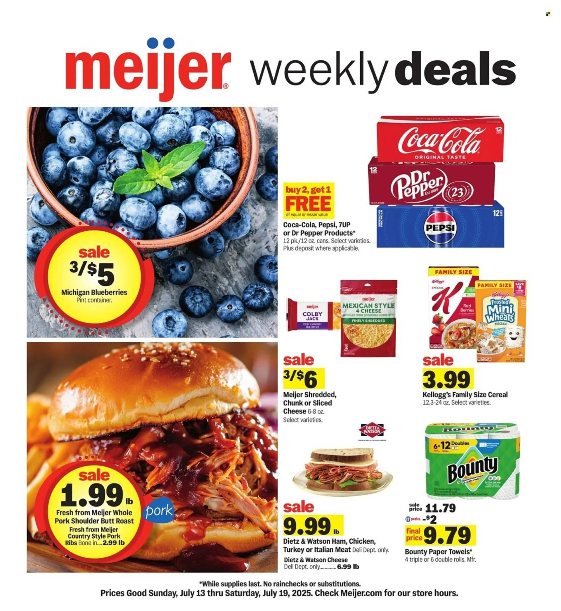 Meijer Weekly Ad - 1