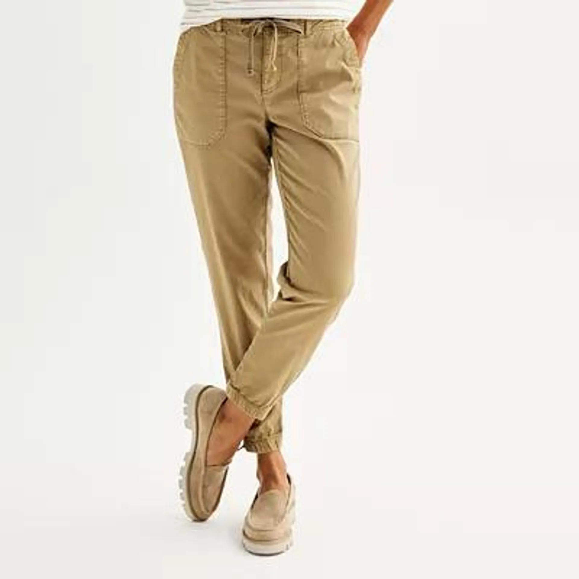 Women's Sonoma Goods For Life® Mid-Rise Utility Jogger Pants