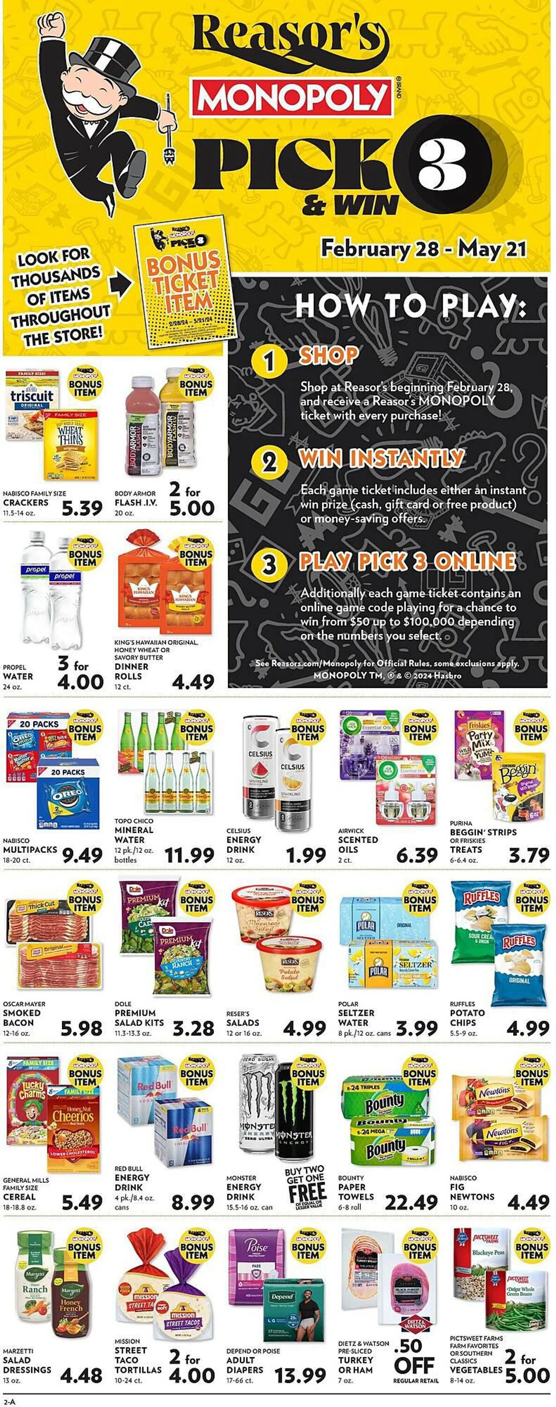 Weekly ad Reasors Weekly Ad from March 27 to April 2 2024 - Page 2