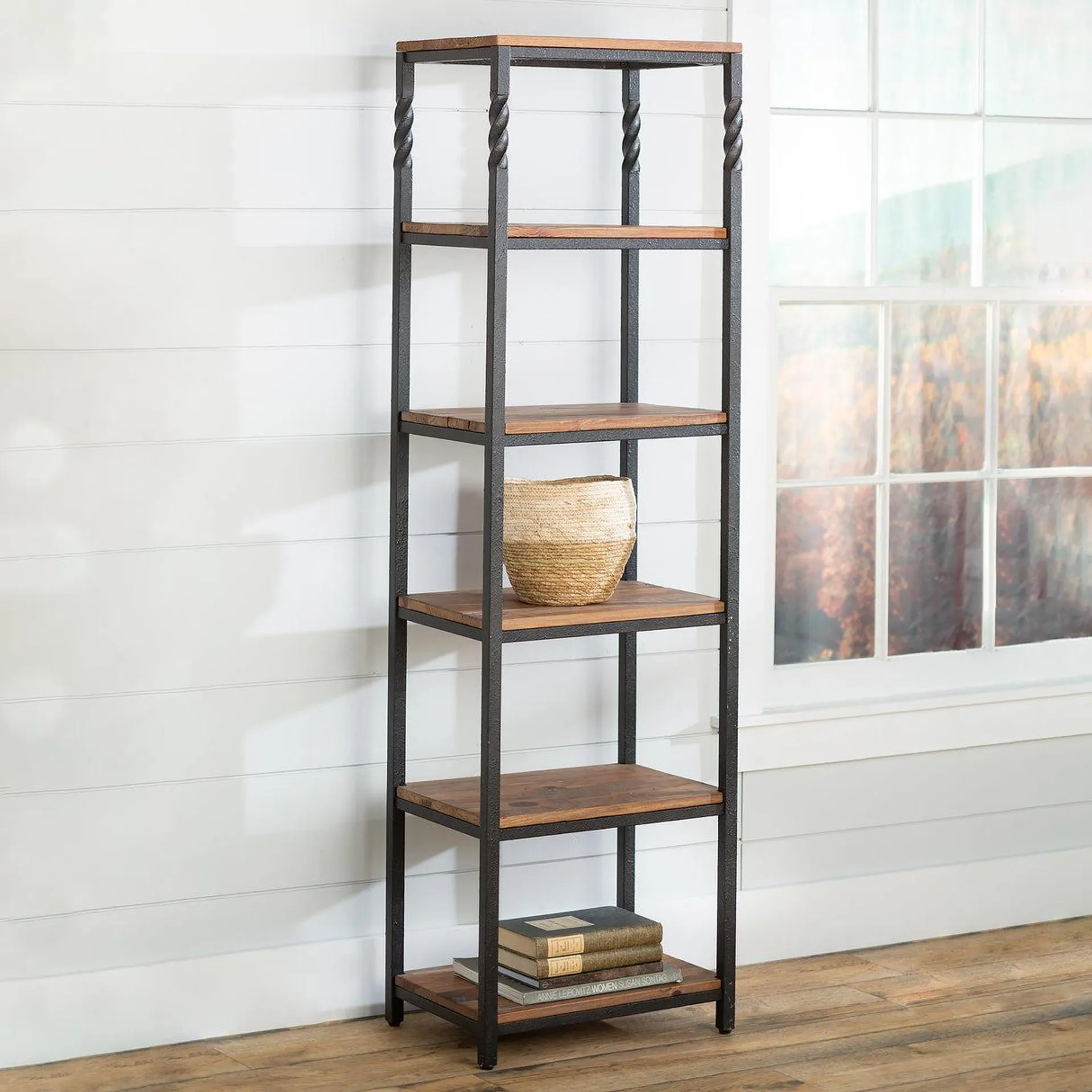 Deep Creek Etagere Storage Stand with Shelves