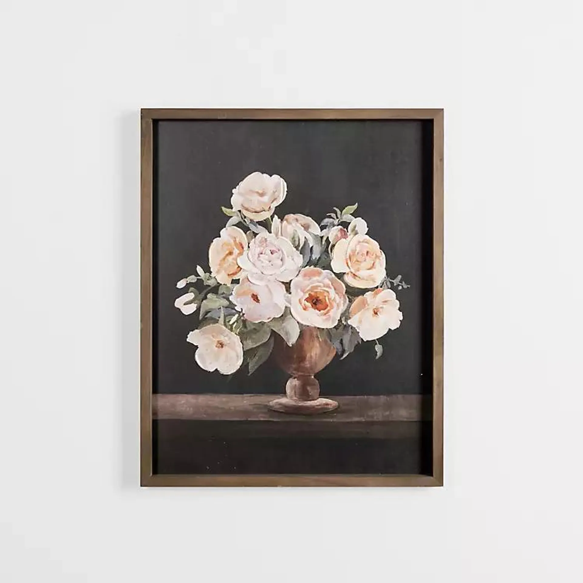 Classic Still Life Floral Framed Art Print