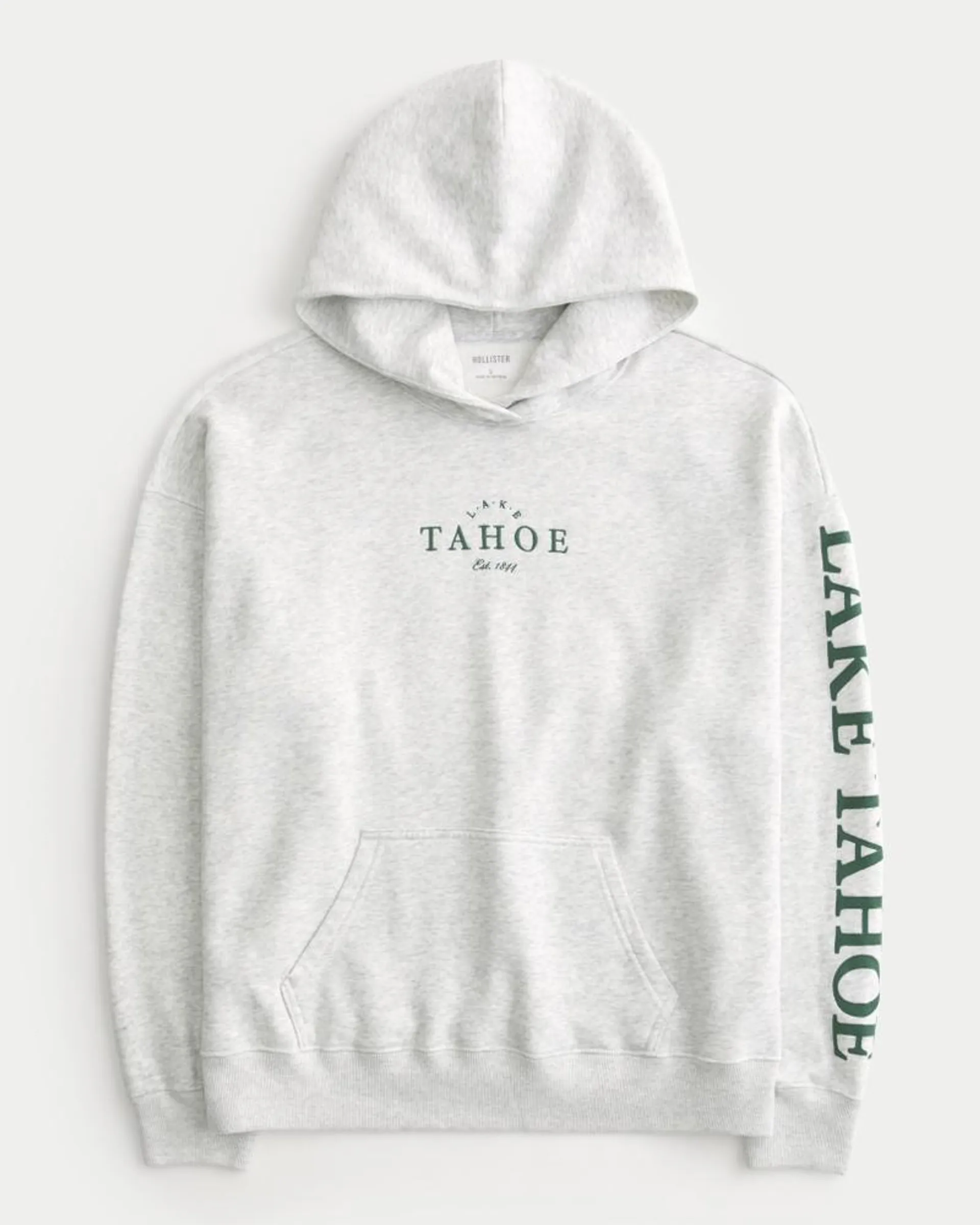 Oversized Lake Tahoe Graphic Hoodie